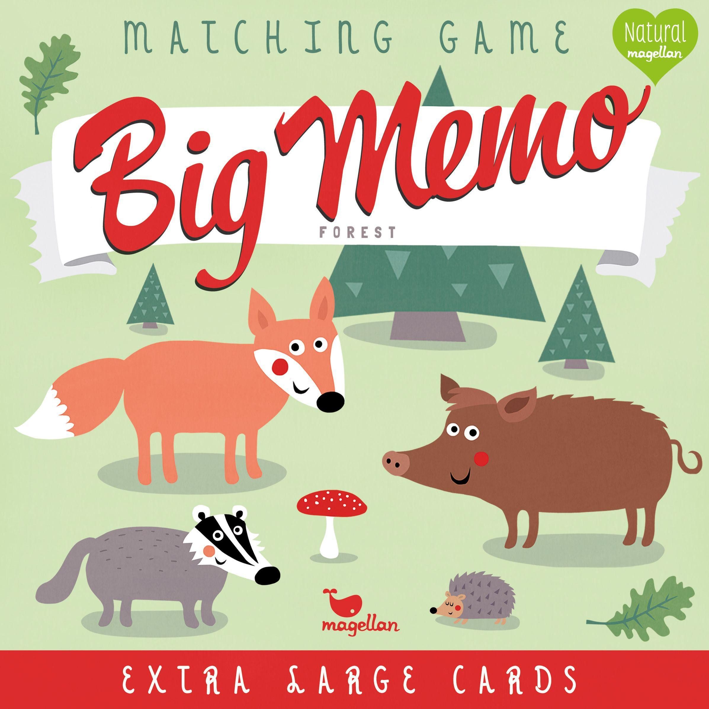 Magellan Spiel Big Memo - Forest
