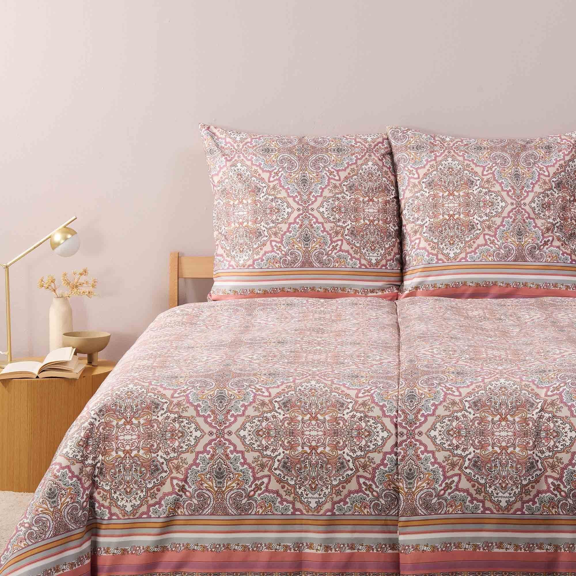 Bassetti Bettwäsche MARECHIARO, Satin, aus Baumwollsatin mit Reißverschluss
