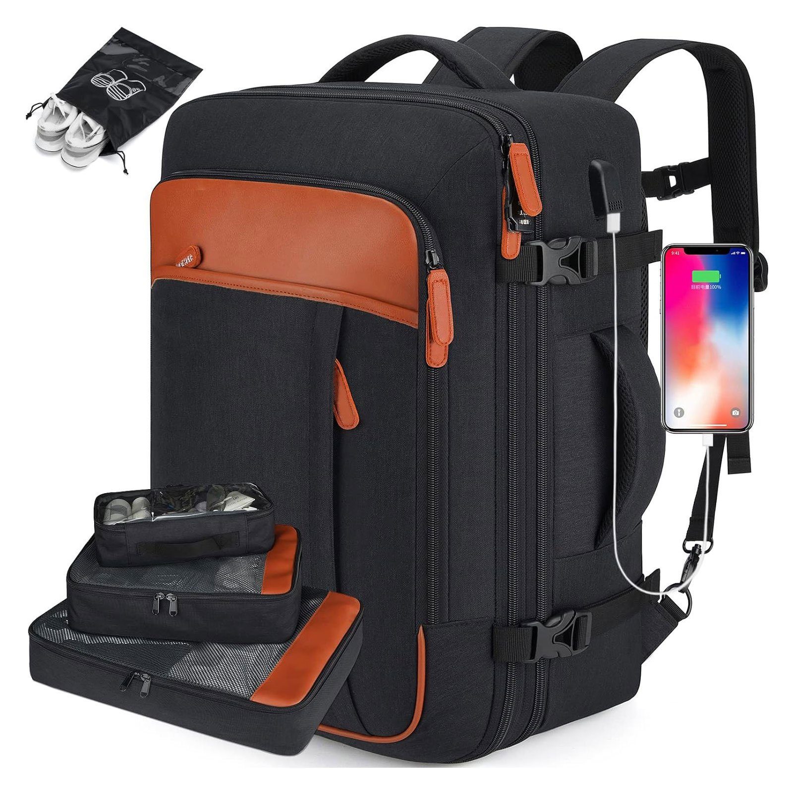 REDOM Reiserucksack Laptop Rucksack Rucksäcke Freizeitrucksack günstig online kaufen