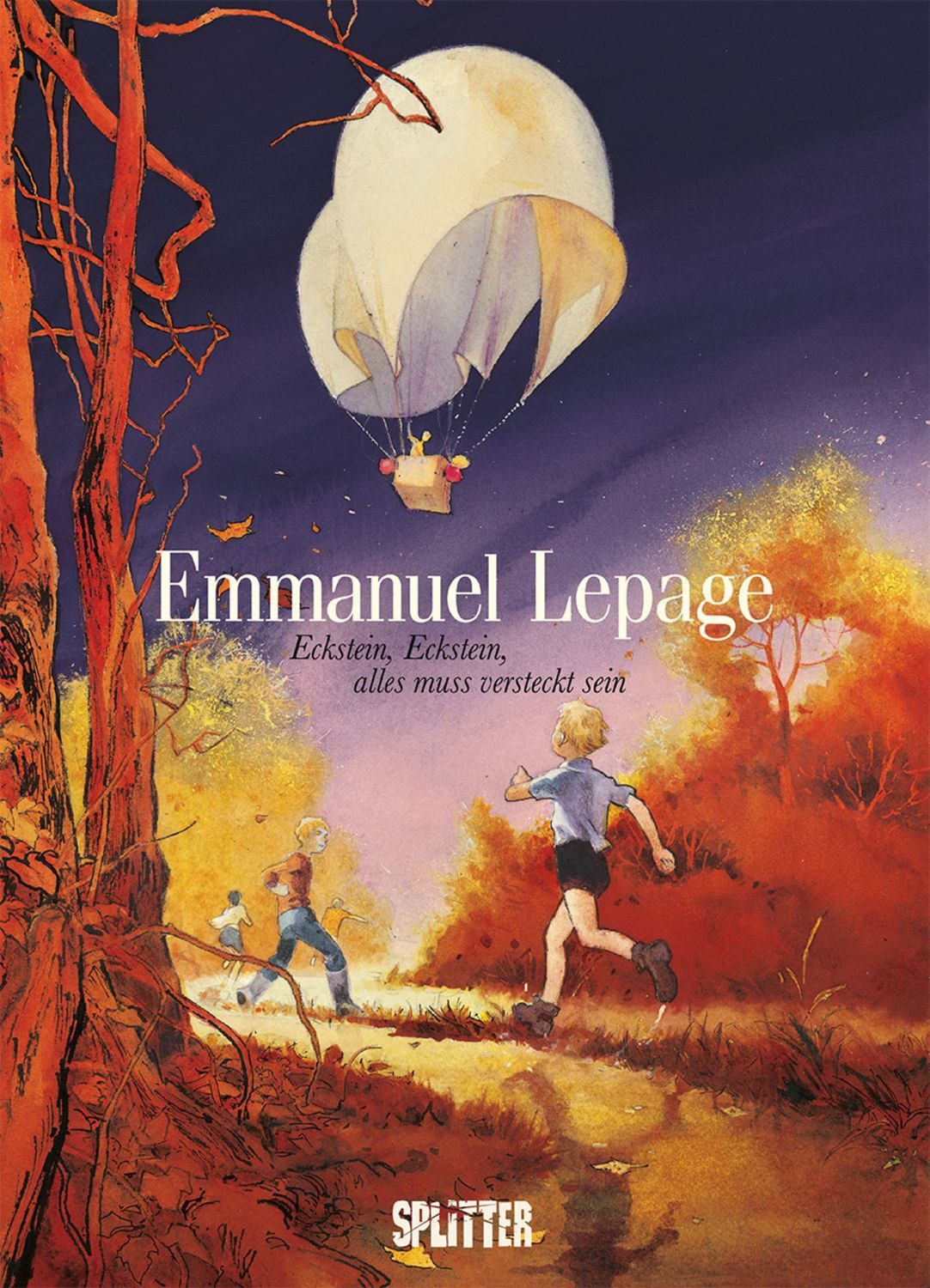 Eckstein, Eckstein, alles muss versteckt sein / Emmanuel Lepage