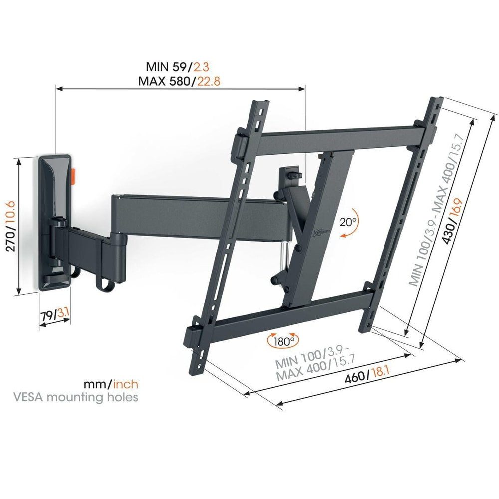 Vogel's TV-Wandhalterung
