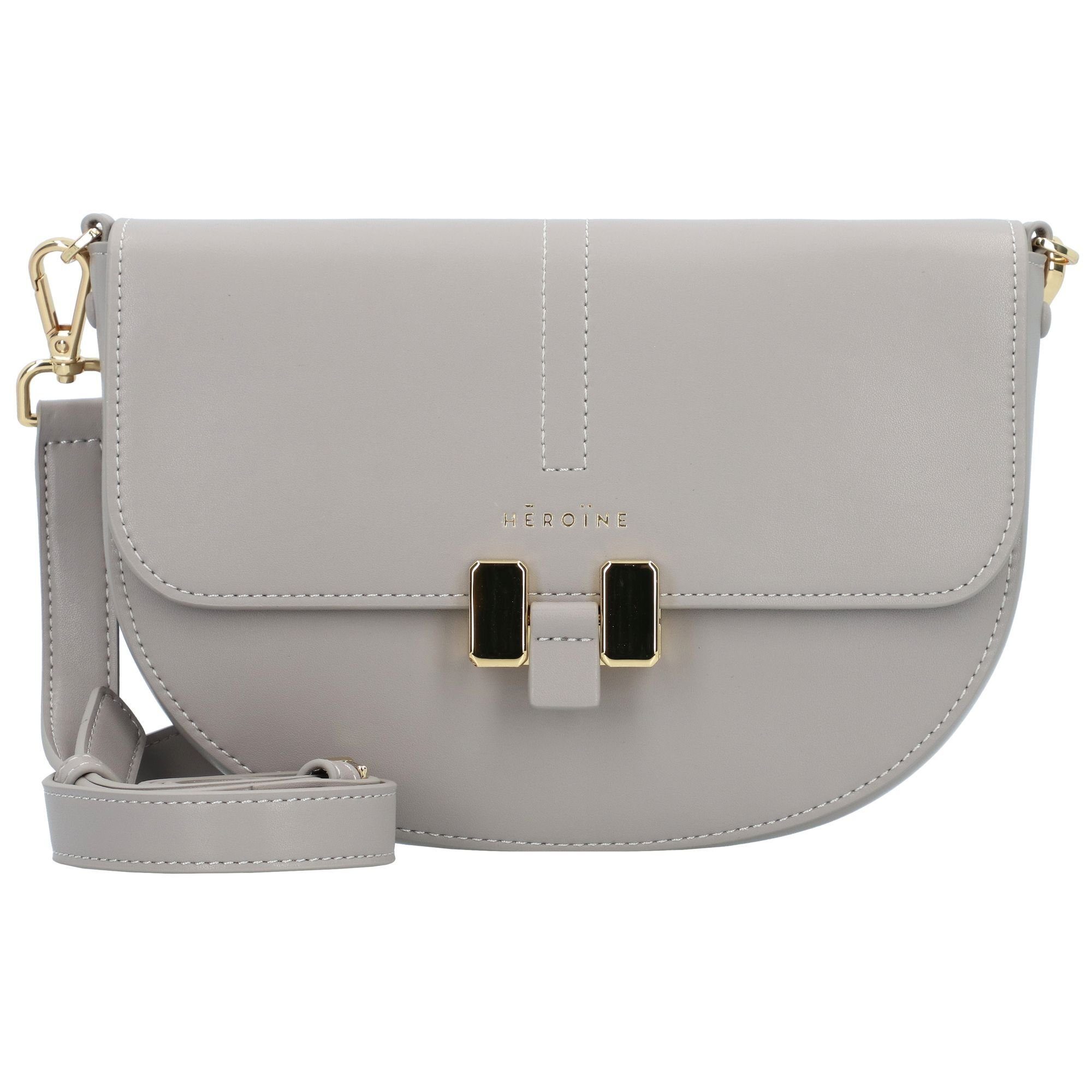 Maison Heroine Umhängetasche Anouk Cross, Leder soft taupe