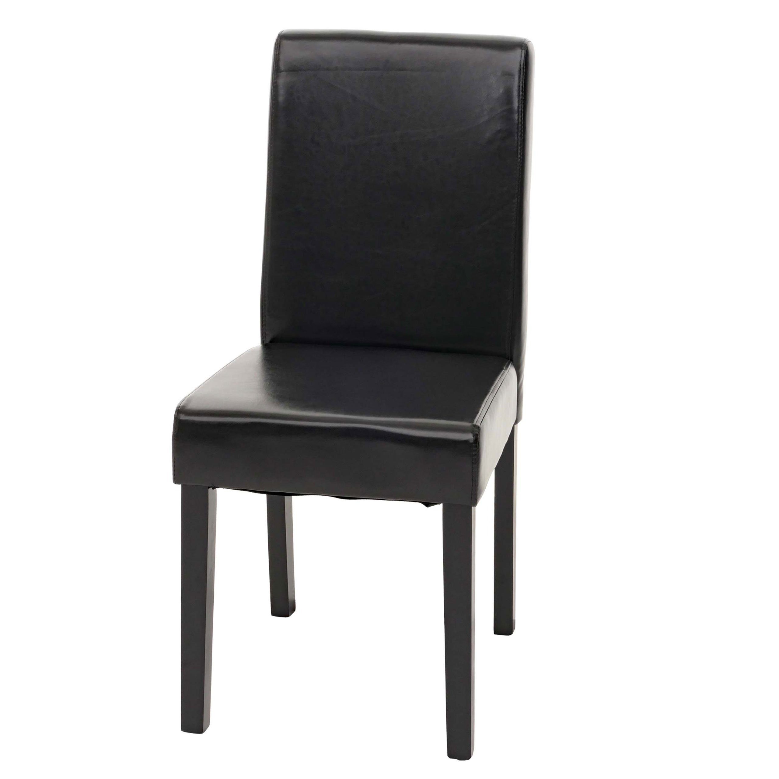 PROREGAL® Esszimmerstuhl Esszimmerstuhl klassisch und zeitlos HxBxT 90x43x56cm Material, Farbe (1 St), Mit hochwertigem Bezug, erhältlich in vielen Ausführungen