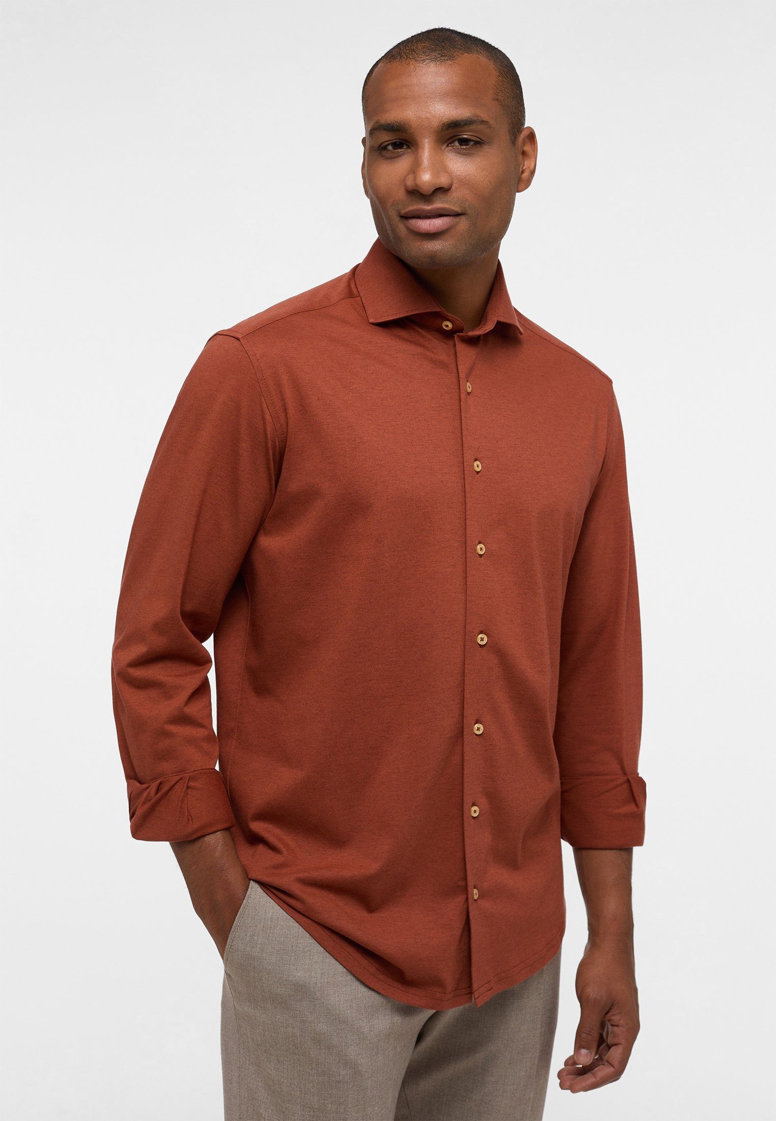 Eterna Langarmhemd COMFORT FIT günstig online kaufen