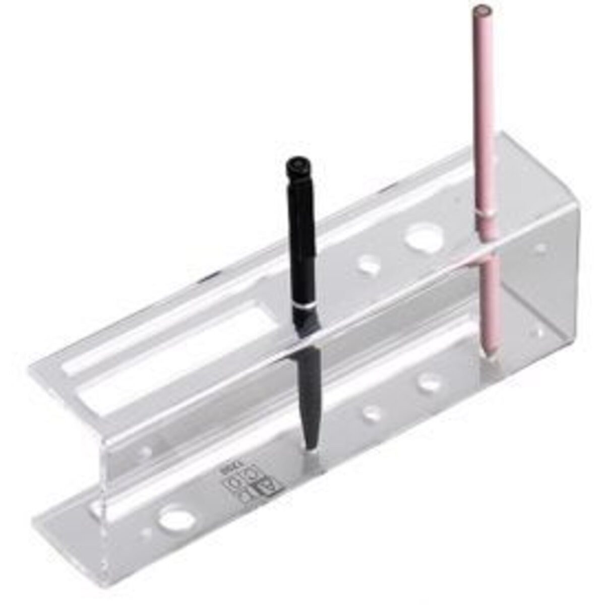 ALCO Tischaufsatz Besteckhalter Kunststoff 22x8x5cm transparent