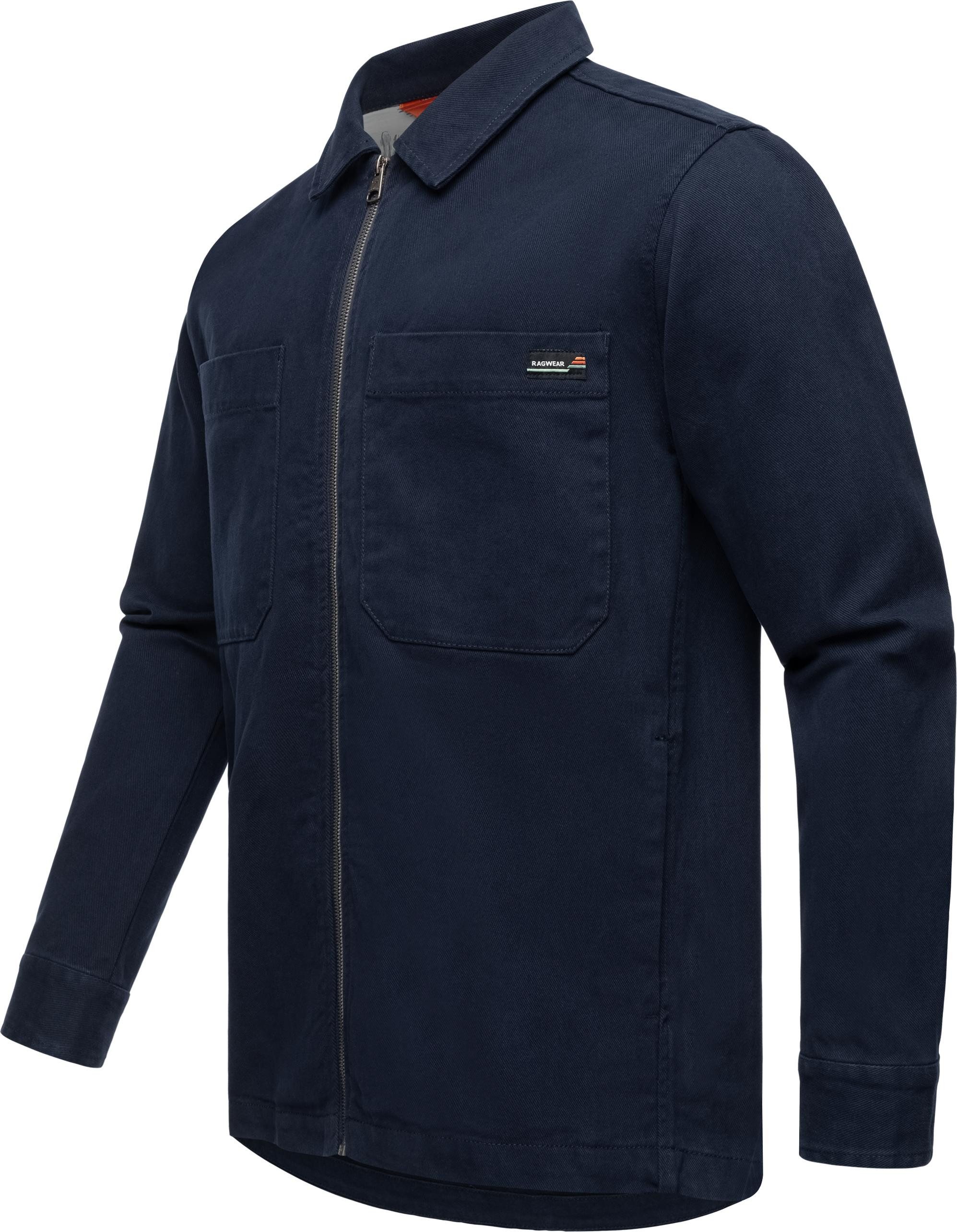 Ragwear Outdoorjacke Liwty stylische Herren Hemdjacke mit Brusttasche günstig online kaufen