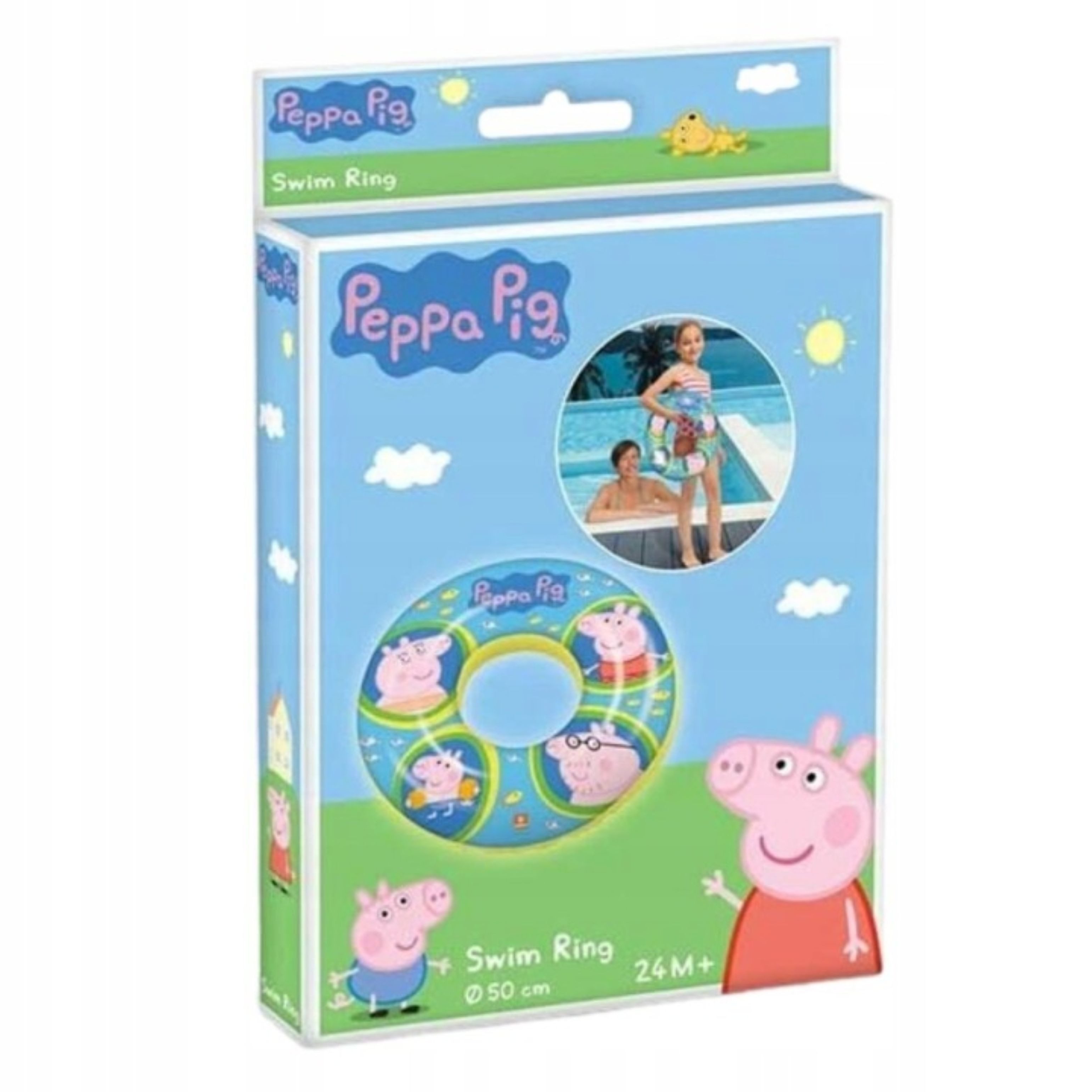 Mondo Schwimmring Mondo Peppa Pig Schwimmring 50 cm Kinder Schwimmhilfe PVC (1-tlg)
