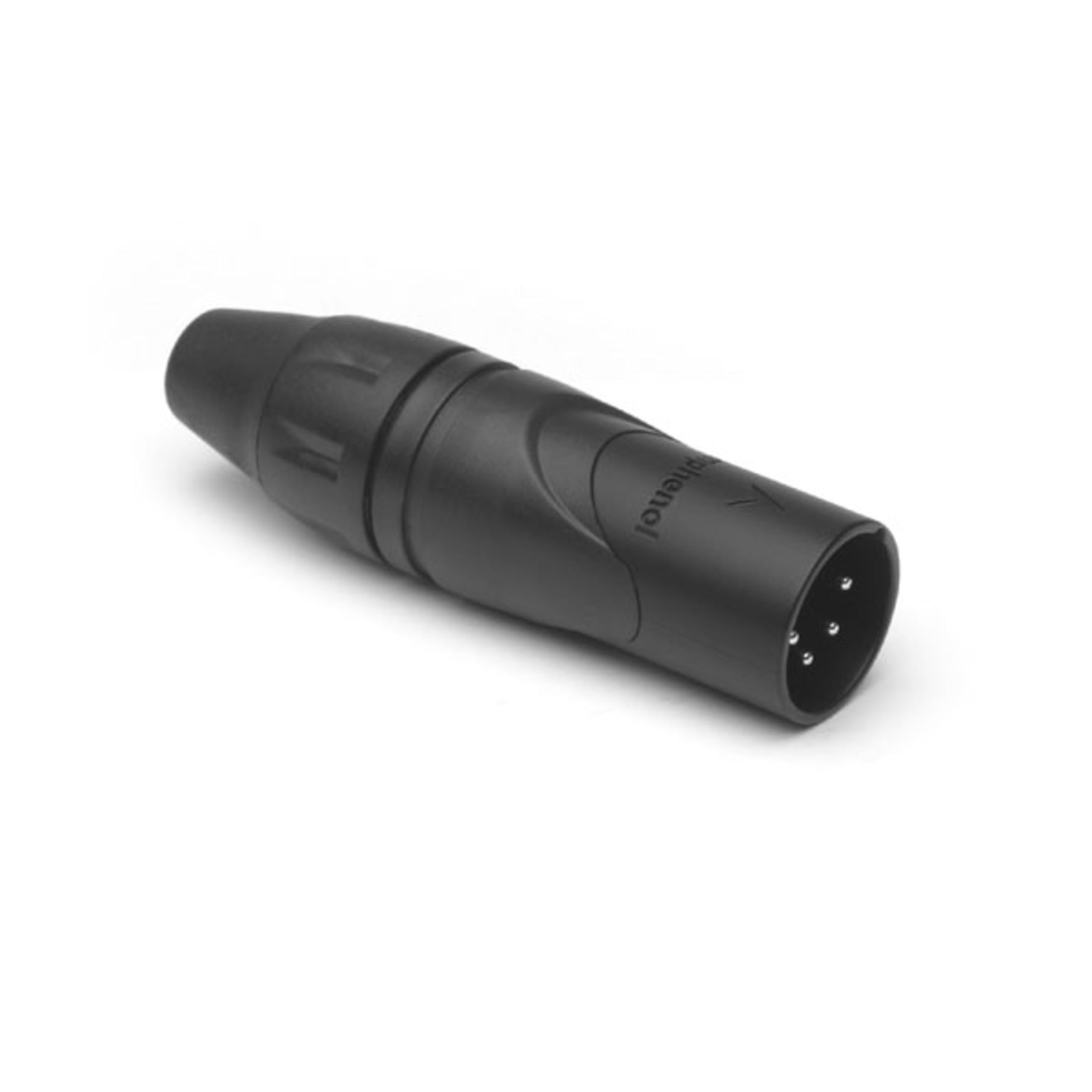 Amphenol Audio-Kabel, AX4MB XLR-Stecker 4-polig - Einbaubuchse