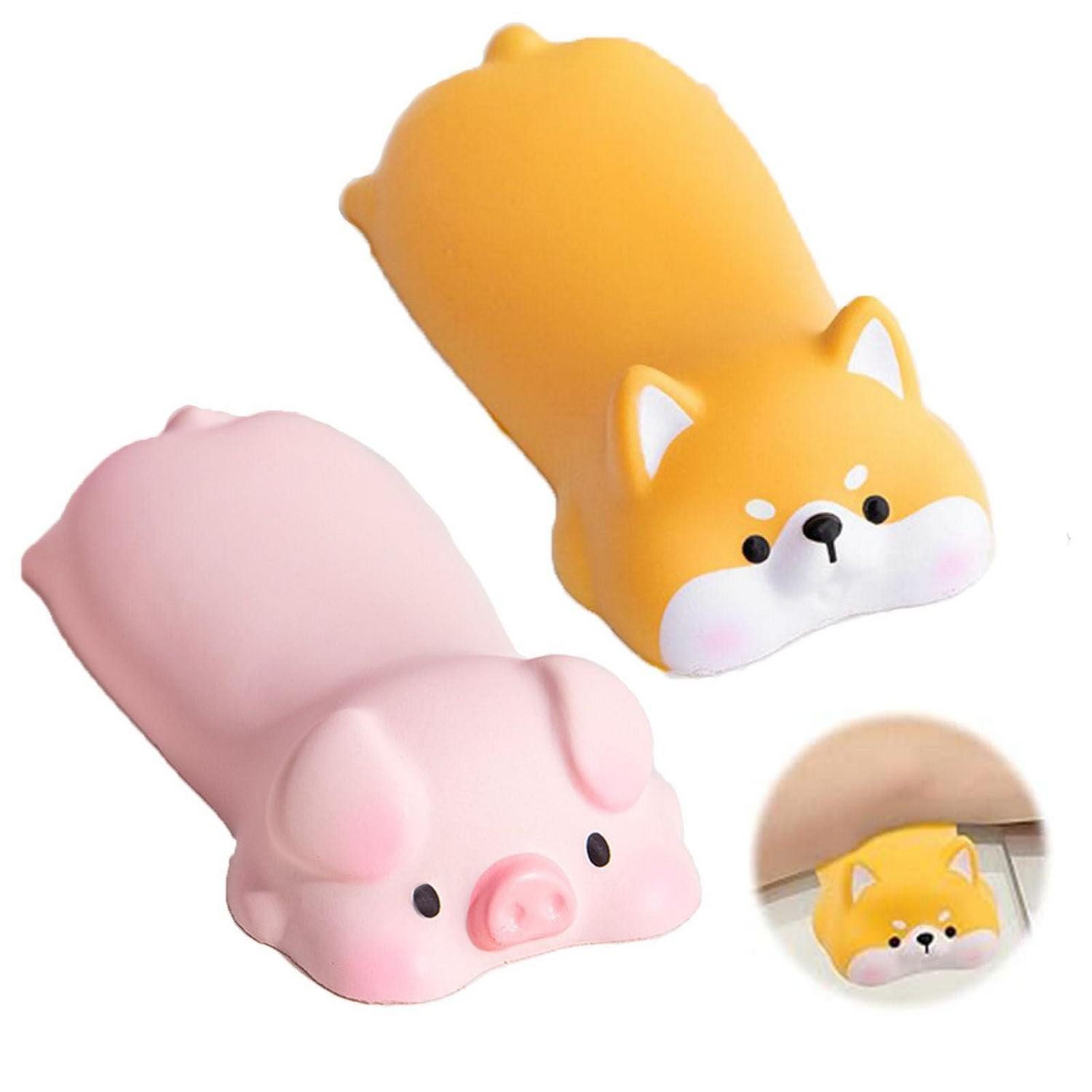 LuxusKollektion Handballenauflage Handballenauflage Maus 2er Set Shiba/Piggy (2-St)