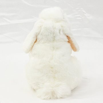 Teddys Rothenburg Kuscheltier Hase weiß stehend 18 cm Plüschhase