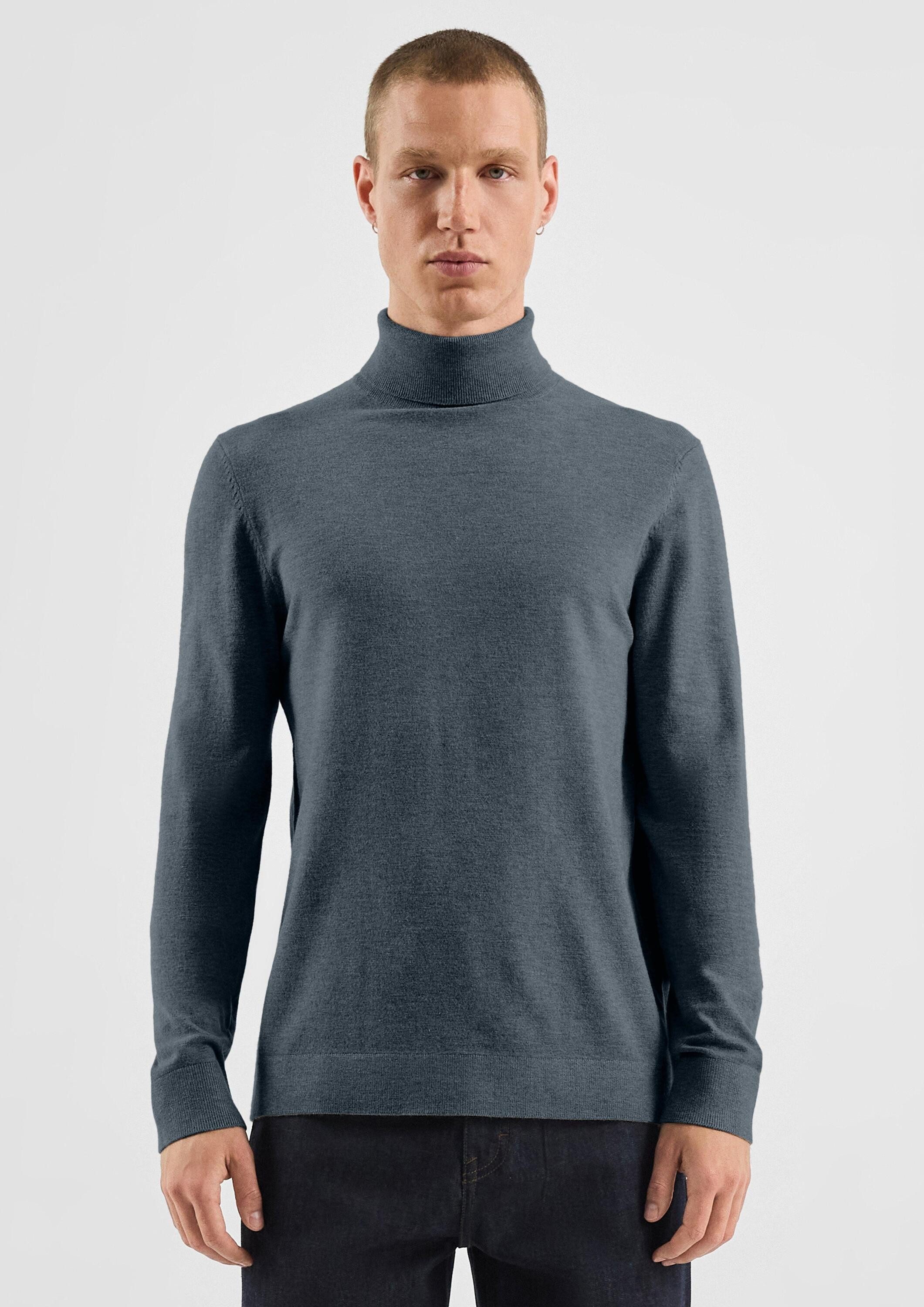 QS Longpullover Strickpullover Rollkragenpullover günstig online kaufen