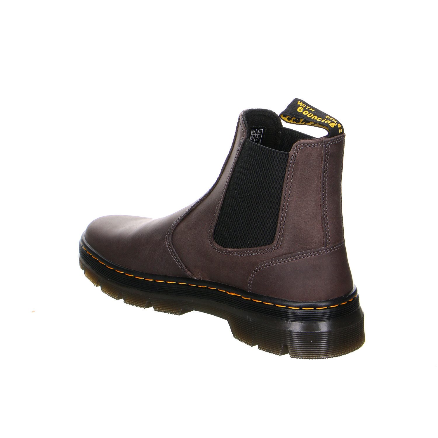 DR. MARTENS Dr. Martens Embury Fettleder Schnürstiefel grau Chelseaboots