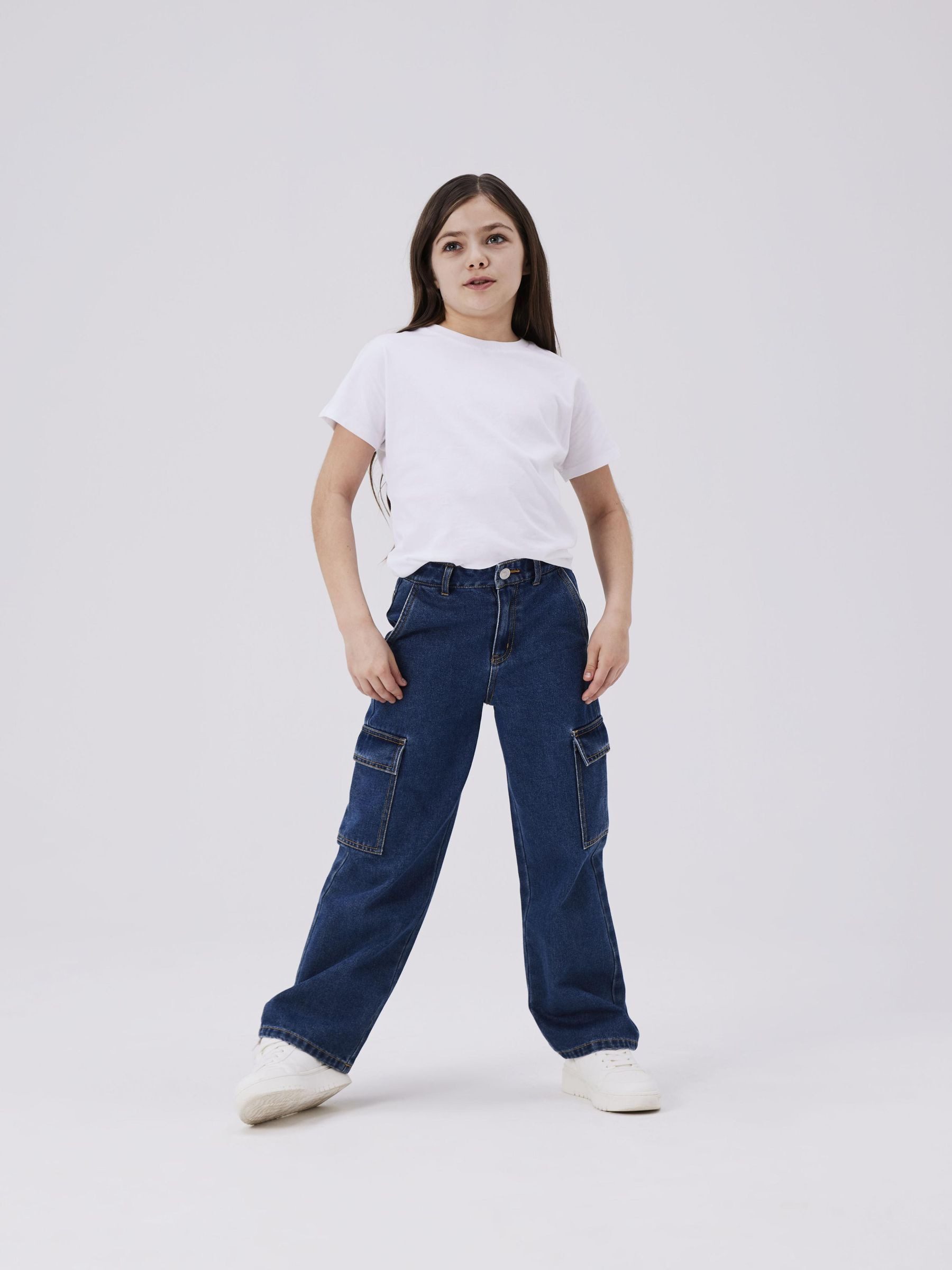 Name It Weite Джинсы NKFROSE HW WIDE CARGO JEANS 6190-BS NOOS