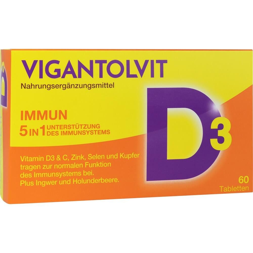 WICK Pharma - Zweigniederlassung der Procter & Gamble GmbH VIGANTOLVIT Immun Filmtabletten Filmtabletten, 60 St.