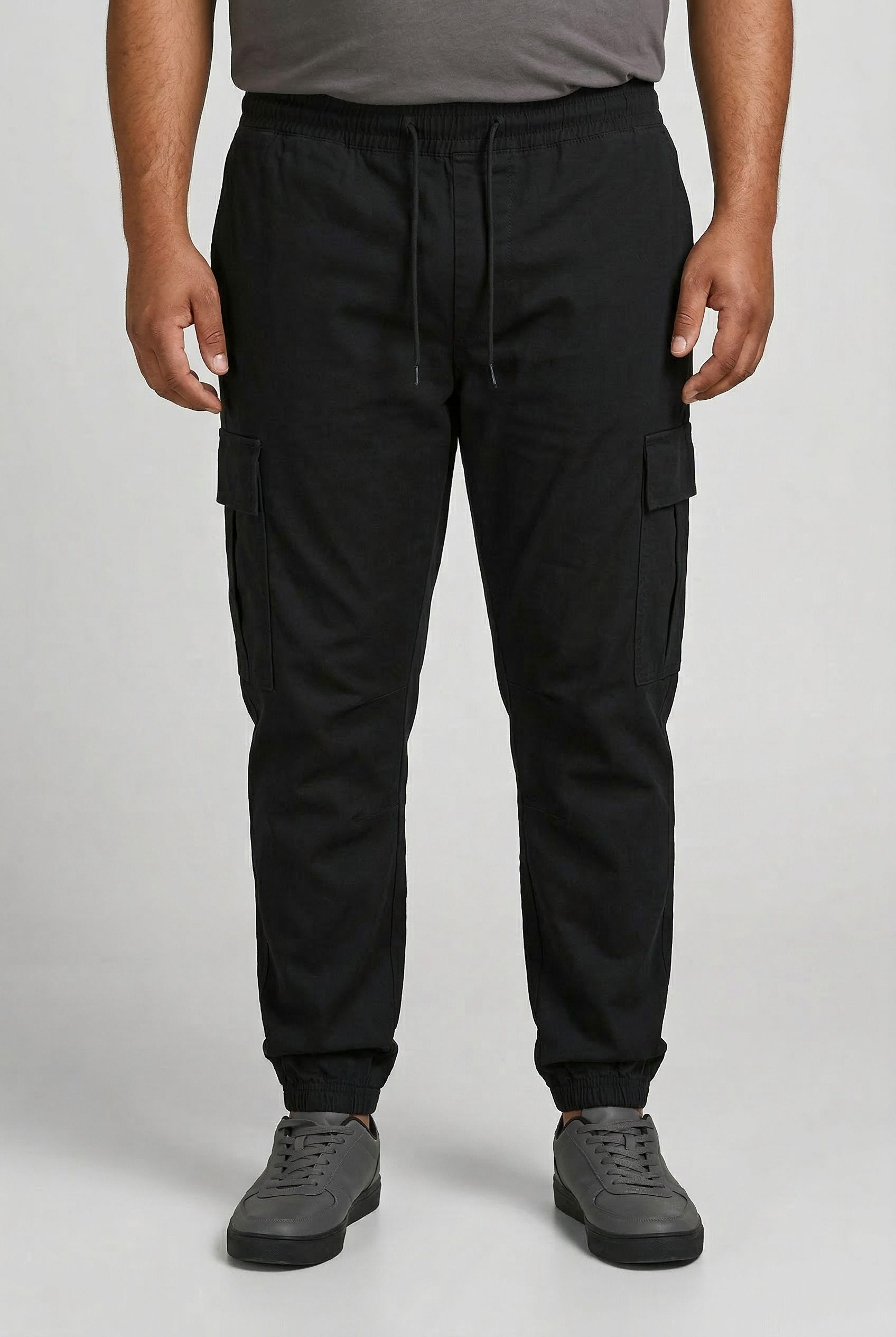 Jack & Jones PlusSize Cargohose JPSTKANE DYLAN CUFFED CARGO RET PLS Baumwollmischung, relaxed fit