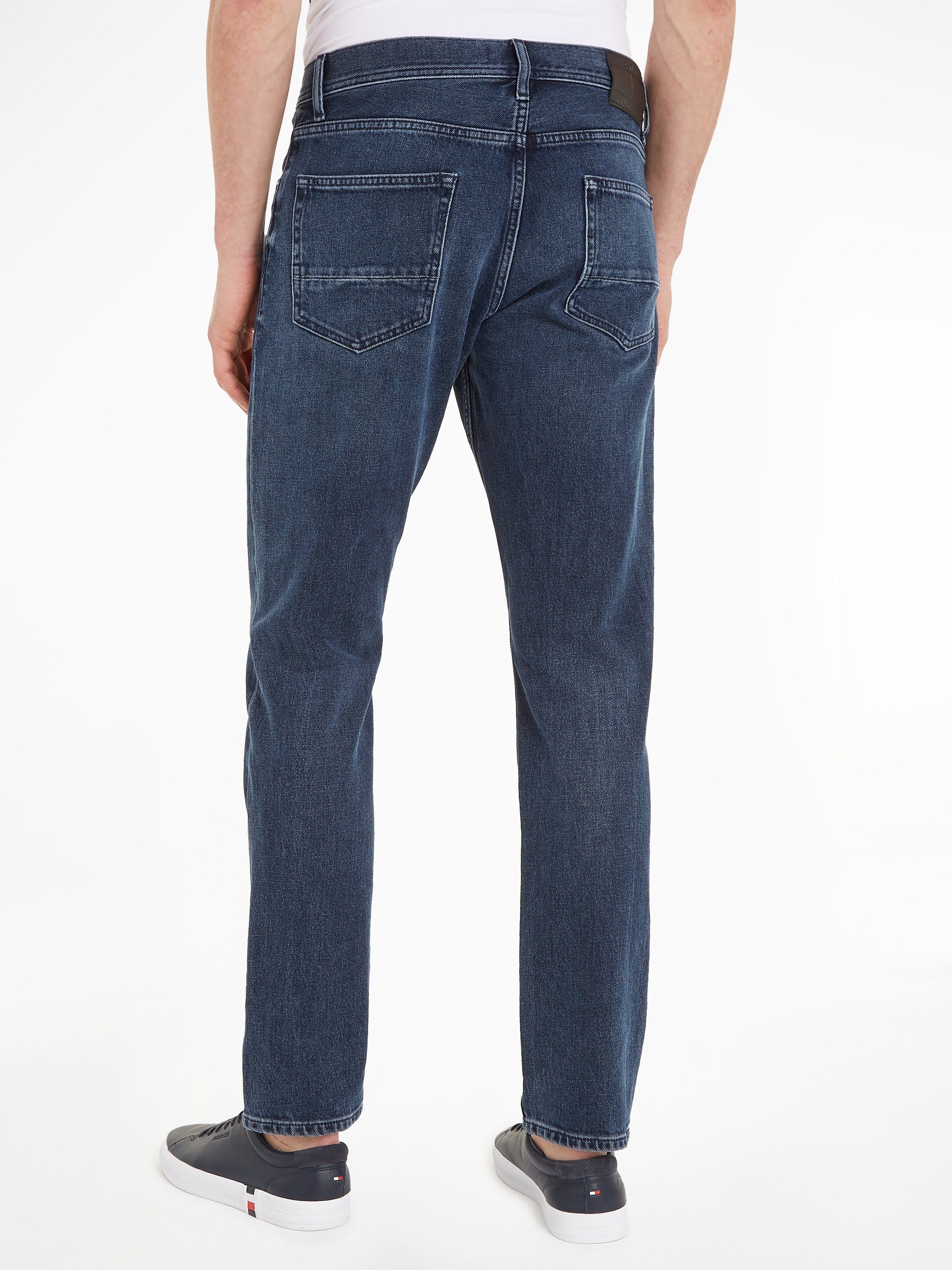 Black Straight-Jeans REGULAR Tommy MERCER Blue Banks Hilfiger STR