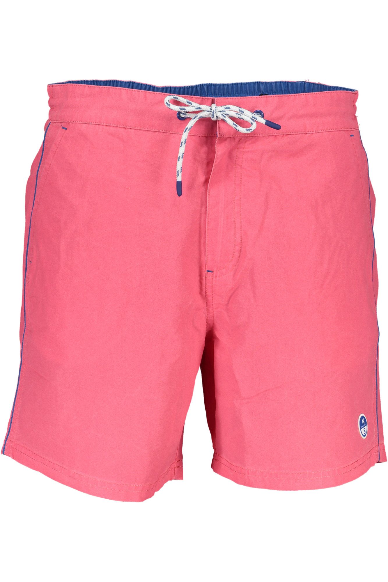 North Sails Badeshorts Stilvolle Herren-Bade-Boxershorts in Rosa aus Bio-Baumwolle