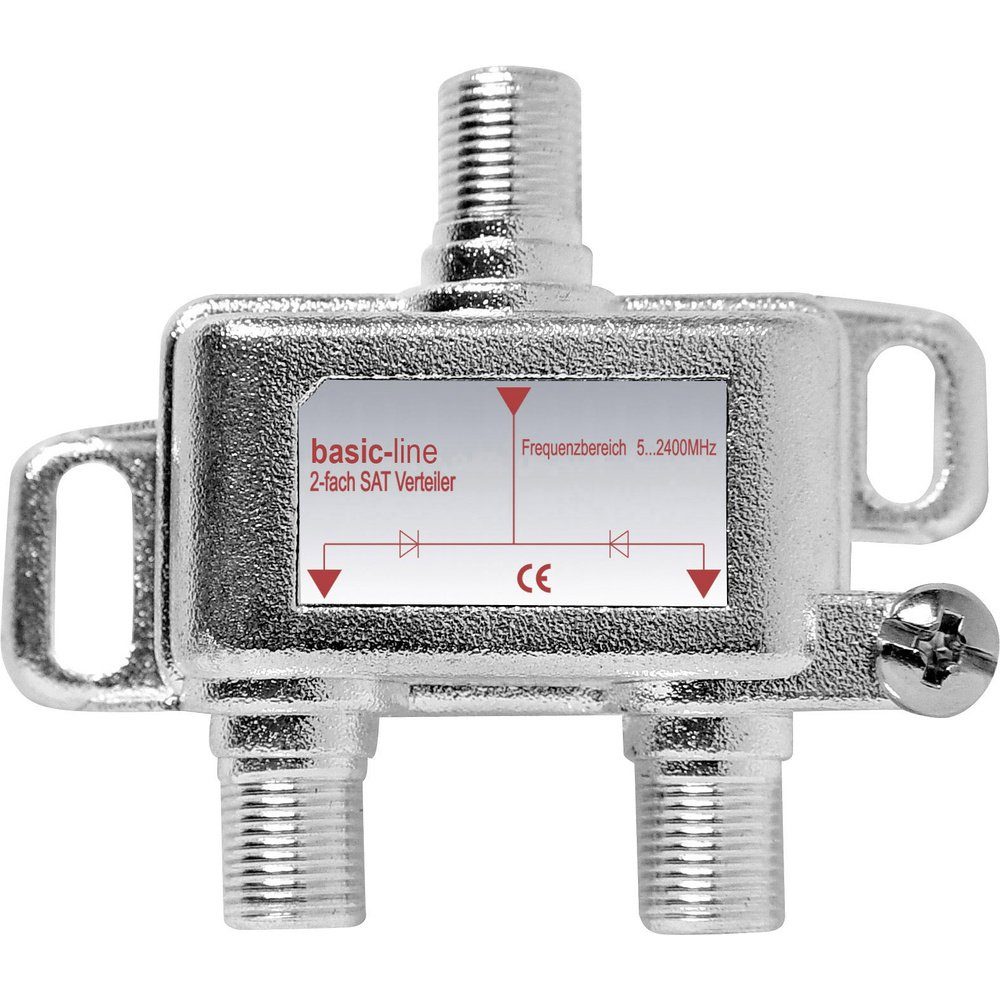 Renkforce SAT-Verteiler Renkforce SAT-Verteiler 2-fach 5 - 2200 MHz