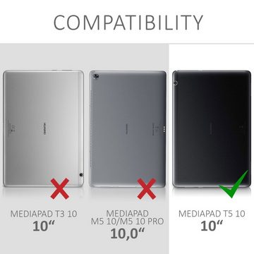 kwmobile Tablet-Hülle Hülle für Huawei MediaPad T5 10, Silikon Case transparent - Tablet Cover Tablethülle gummiert
