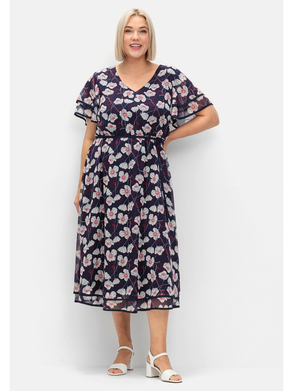 Chiffonkleid Große Größen