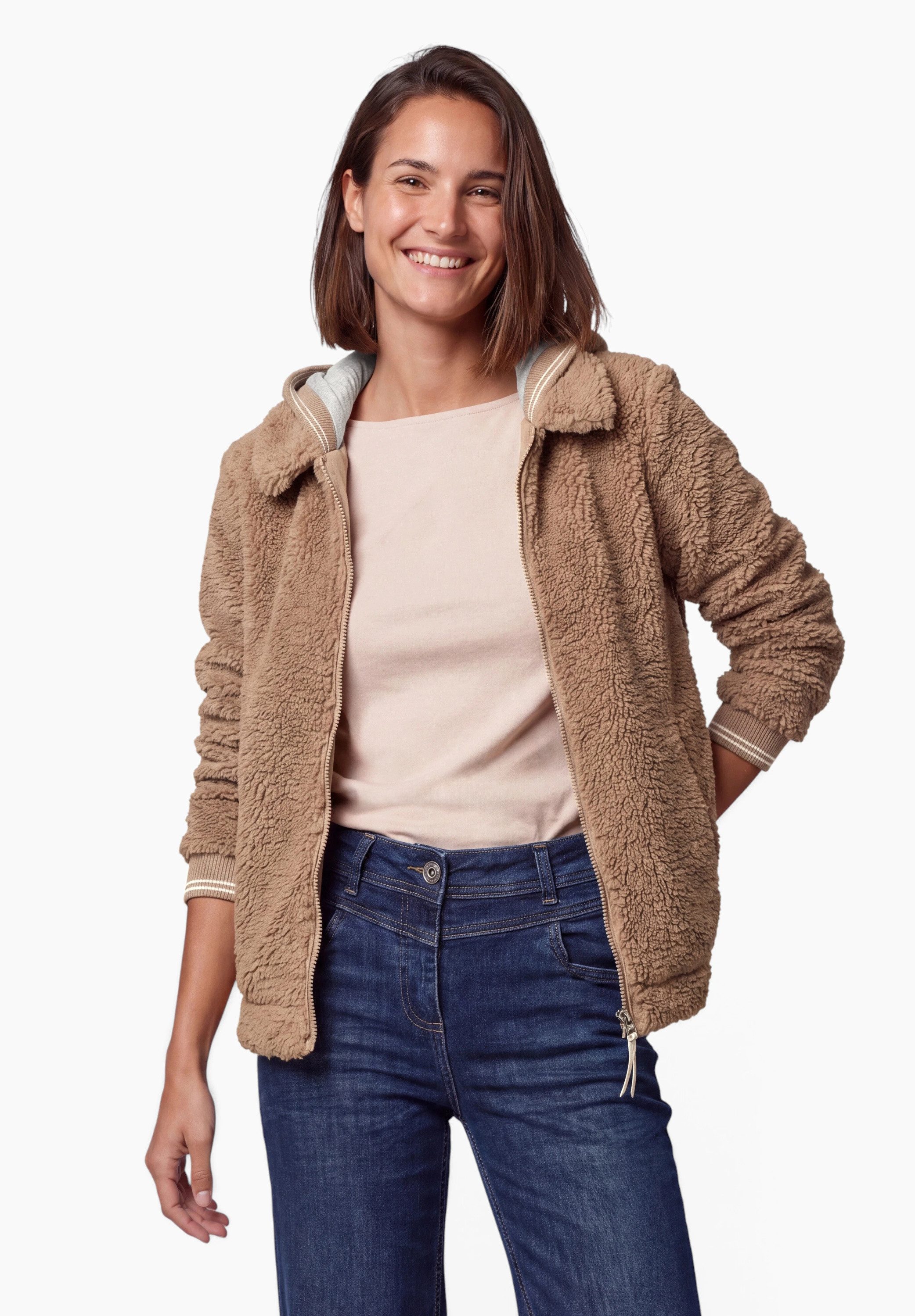 CECIL Kurzjacke mit Kapuze