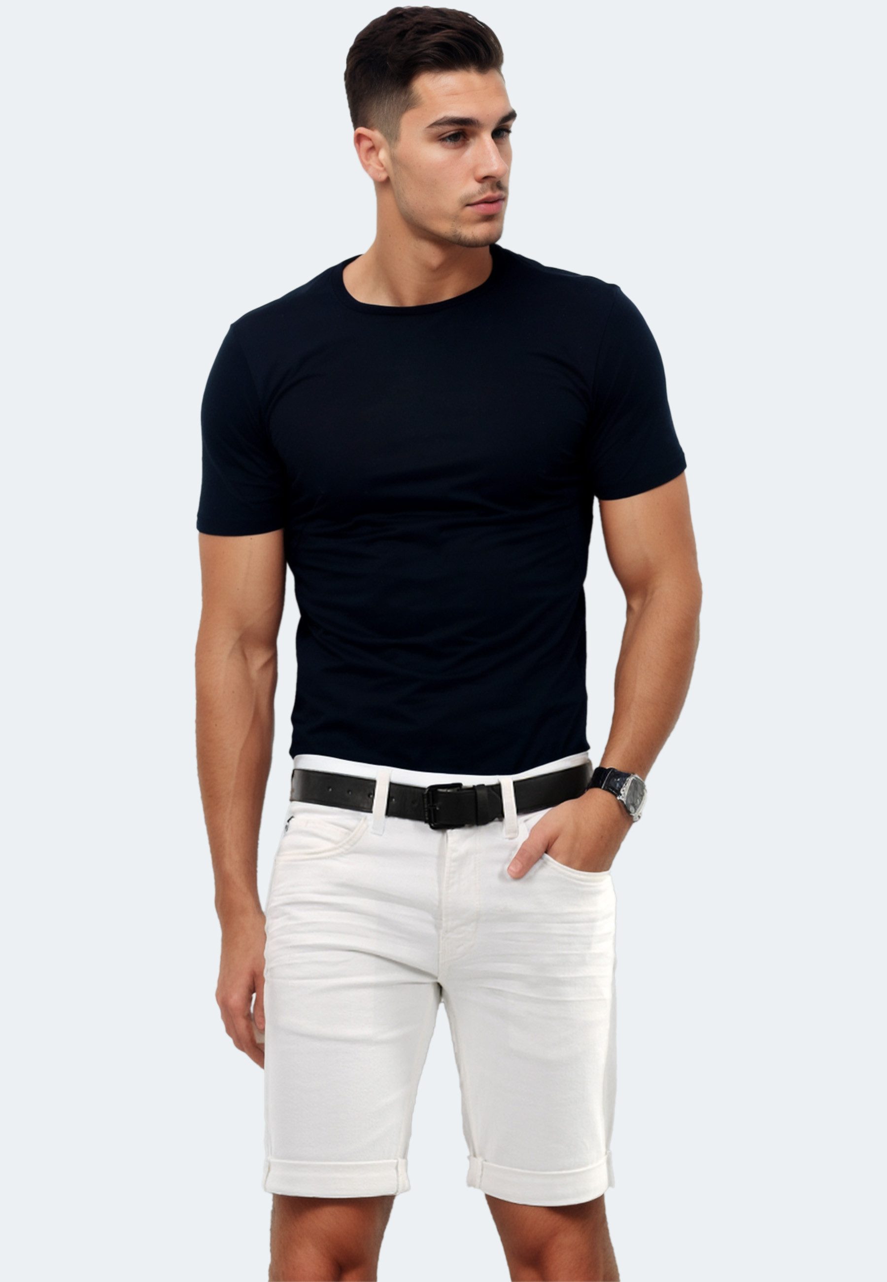 INDICODE Shorts Inkadeu mit 5-Pocket Design