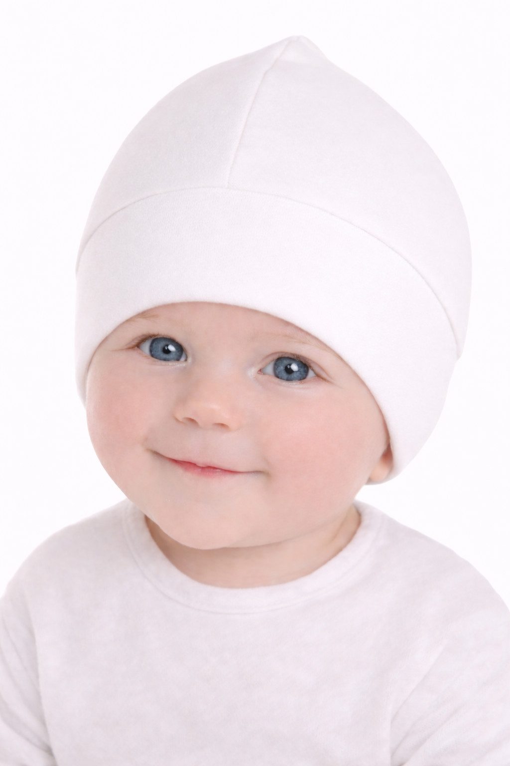La Bortini Erstlingsmütze Baby Mütze Haube für Neugeborene unisex neutral Babymütze (Mütze für Jungen und Mädchen) aus Baumwolle, 32 33 34 35 36 37 38 39 40 41 42 43 44 45 46