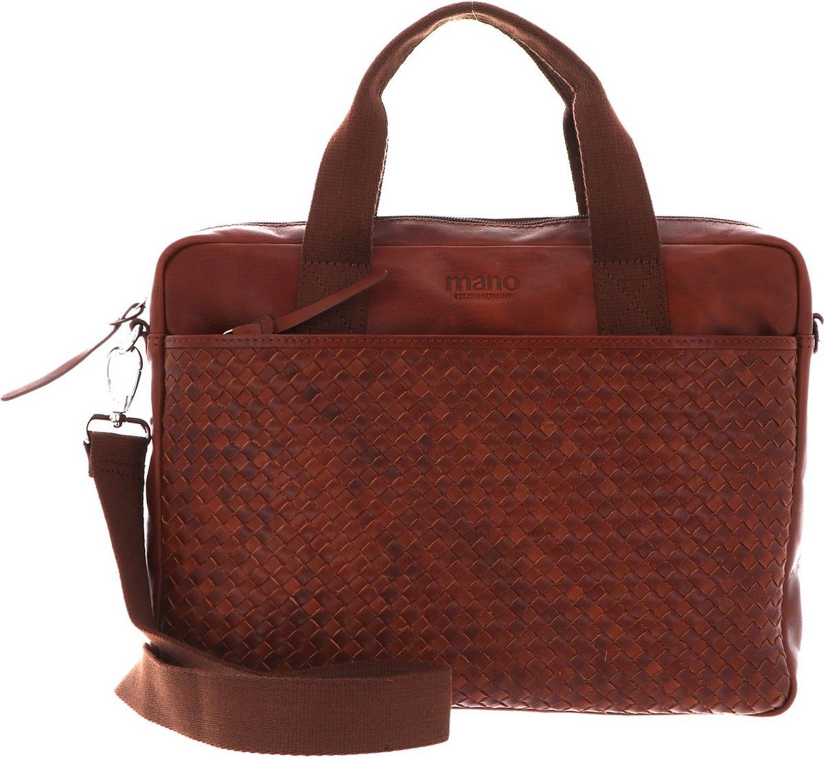 mano Aktentasche Don Luca Business Bag, abnehmbarer und verstellbarer Schultergurt
