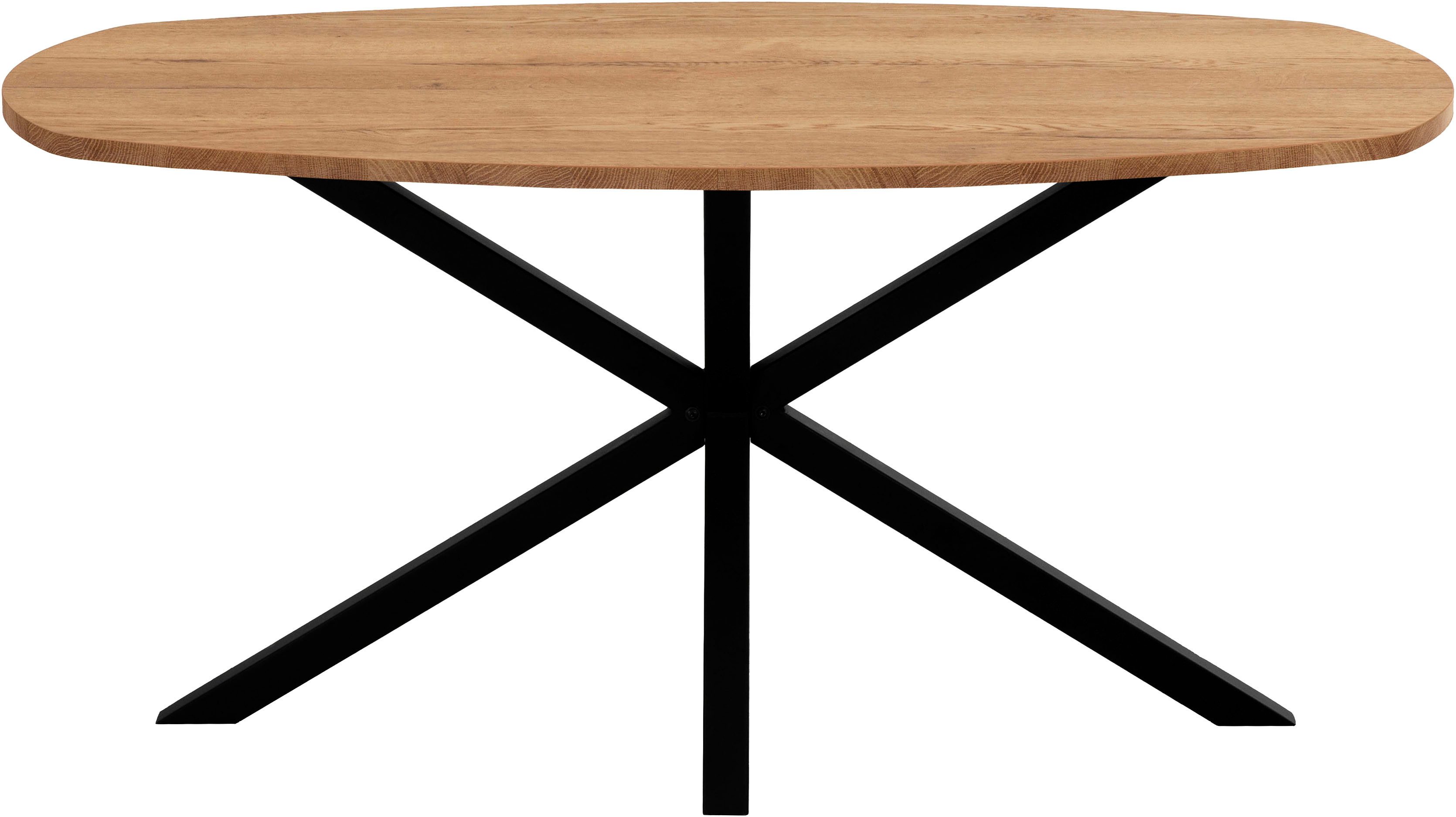 OMG Design Esstisch Kent (1-St), Hochwertige Melamin-Tischplatte mit Metallgestell
