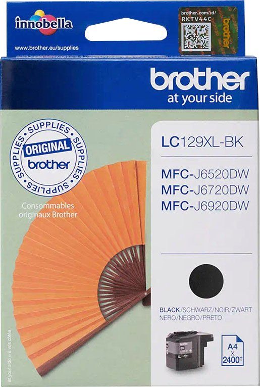 Brother LC-129XL-BK Tintenpatrone (1-tlg)