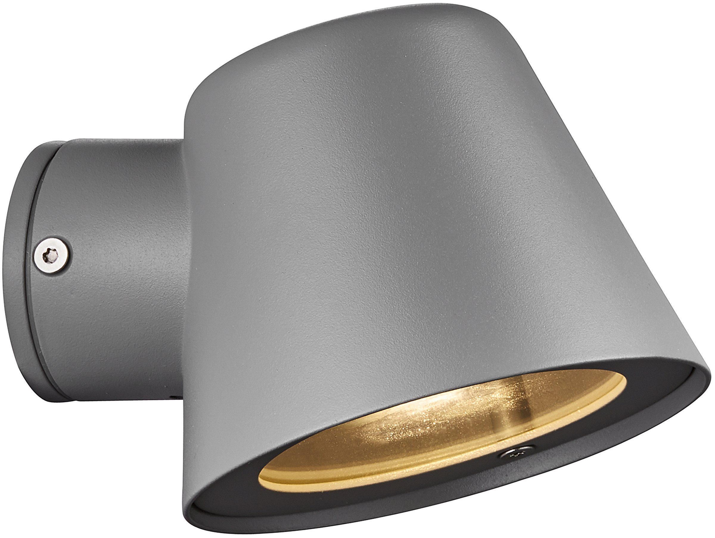Nordlux Wandleuchte ALERIA, ohne Leuchtmittel, Innen und Außenleuchte,  geeignet für alle Standard LED GU10 Leuchtmittel
