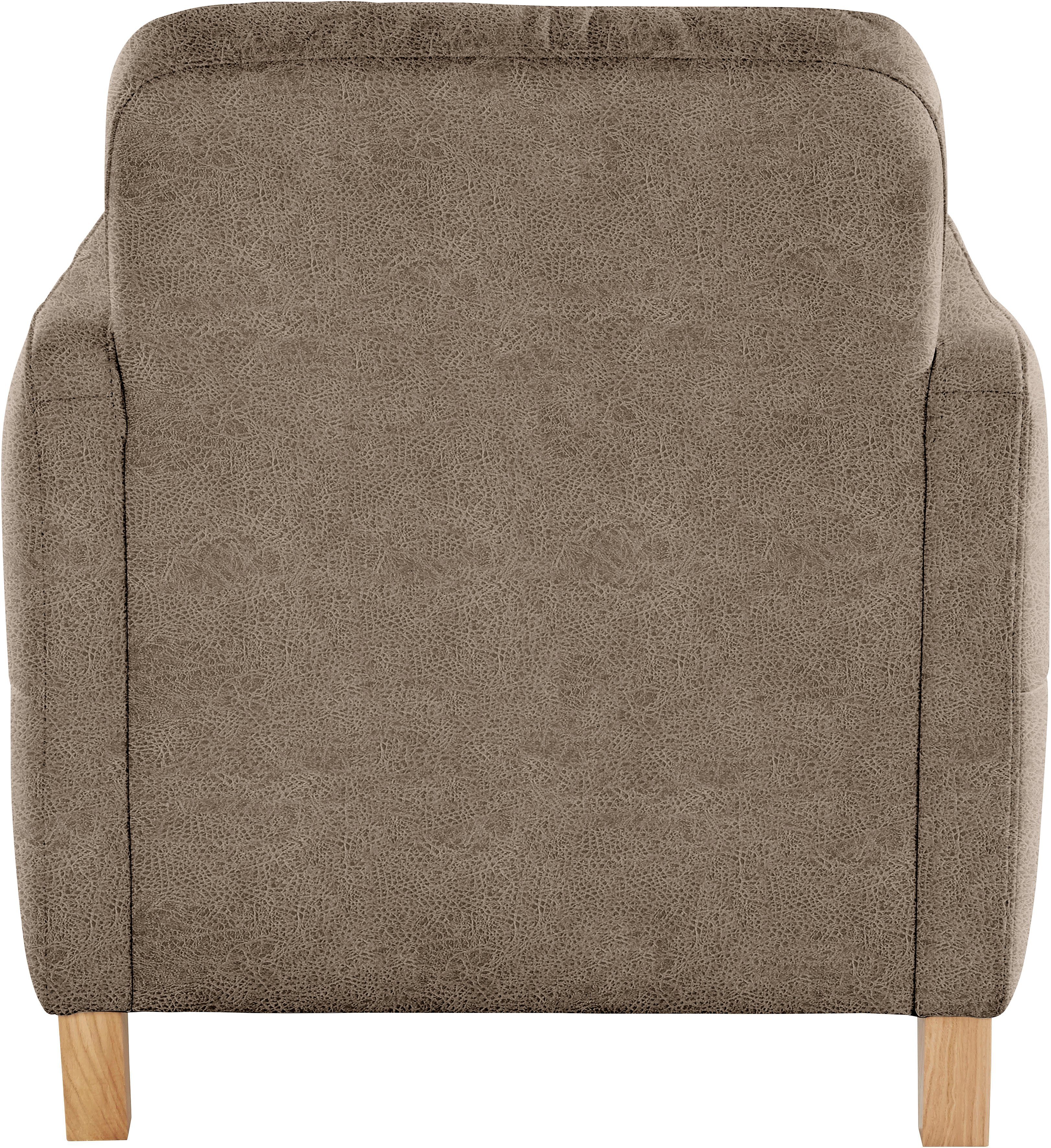 exxpo - sofa fashion Sessel Elio, Loungesessel, aufwendige Detailverarbeitung, bequem und modern, hoher Sitzkomfort für entspannende Momente