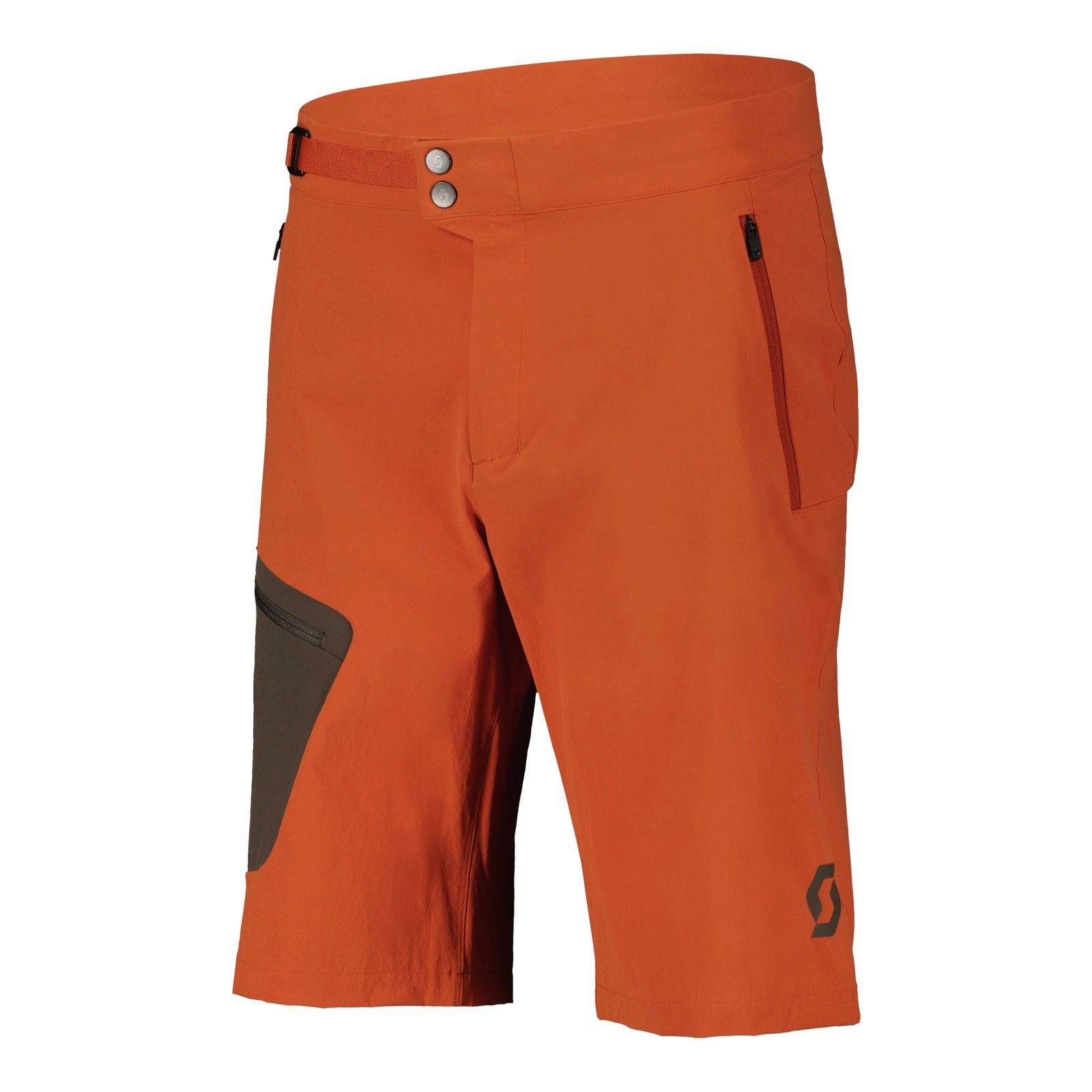 Scott 3/4-Hose verstellbarem braze mit orange / Explorair shadow 7537 Bund Light brown Shorts