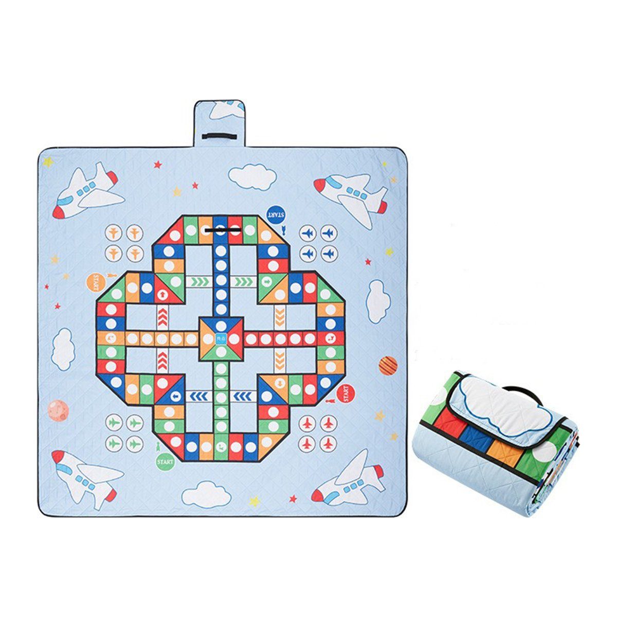 Picknickdecke Picknickdecke Campingdecke Wasserdicht Waschbar Stranddecke