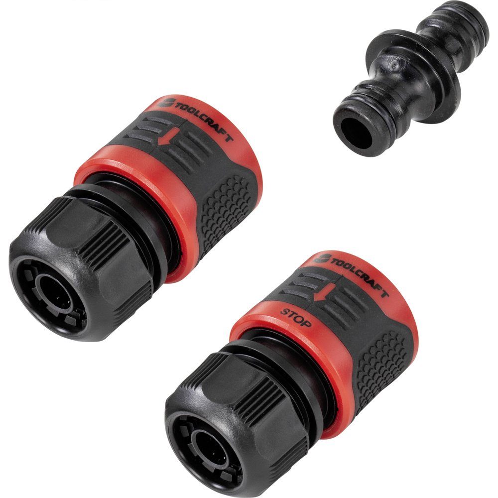 Fontänenaufsatz TOOLCRAFT 2302357 Kunststoff Schlauchstück 13 mm (1/2) Ø, Steckkuppl