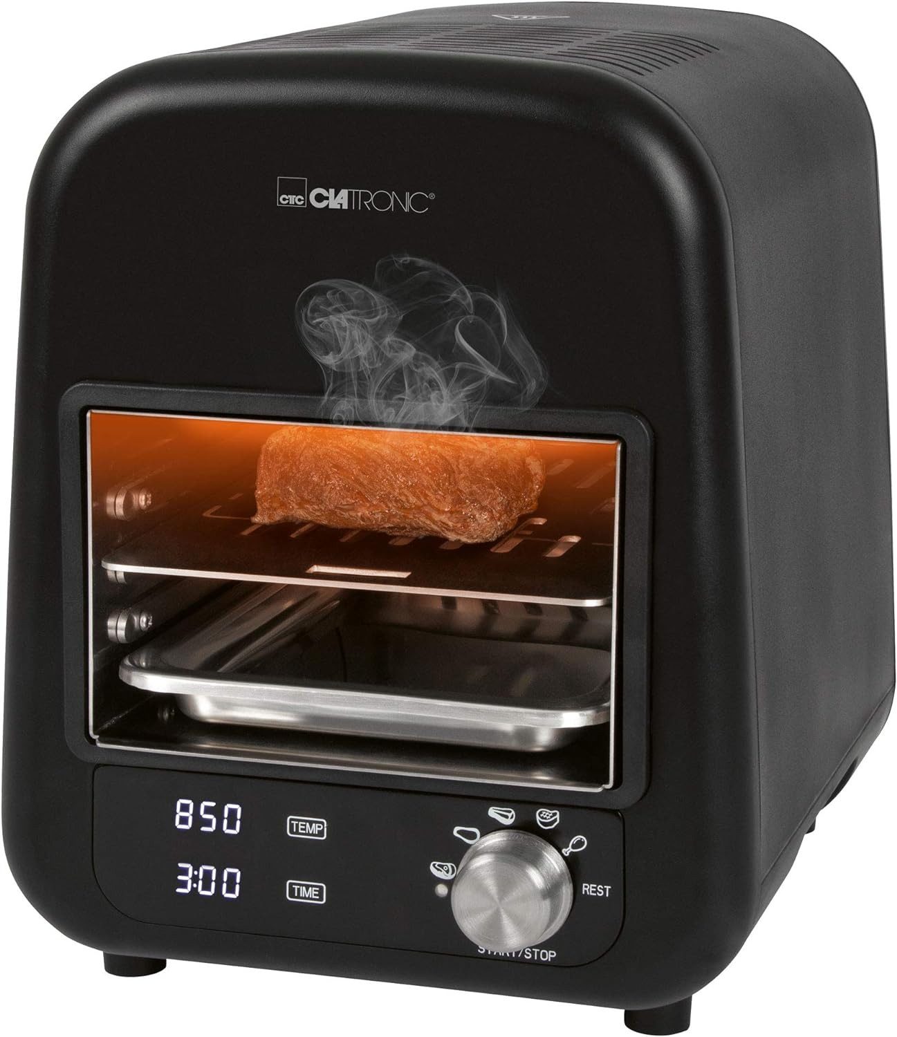 CLATRONIC Elektrogrill Clatronic elektrischer Beefer, 1600 W