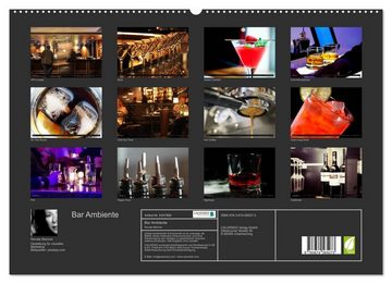 CALVENDO Wandkalender Bar Ambiente (Premium, hochwertiger DIN A2 Wandkalender 2023, Kunstdruck in Hochglanz)