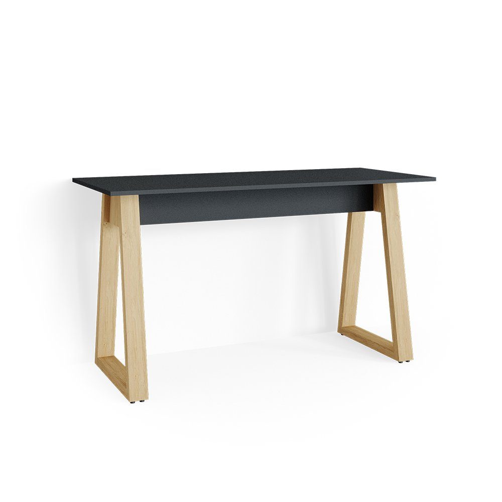 Vicco Schreibtisch Nautica, Anthrazit/Buche, 138 x günstig online kaufen