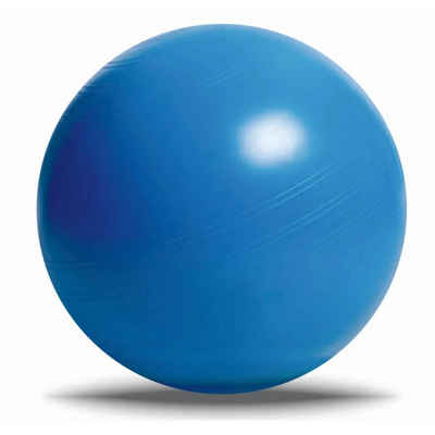 Deuser-Sports Gymnastikball Blue Ball Gymnastikball Sitzball groß Fitnessball L - 65 cm, Yogaball Balanceball - 65 cm L