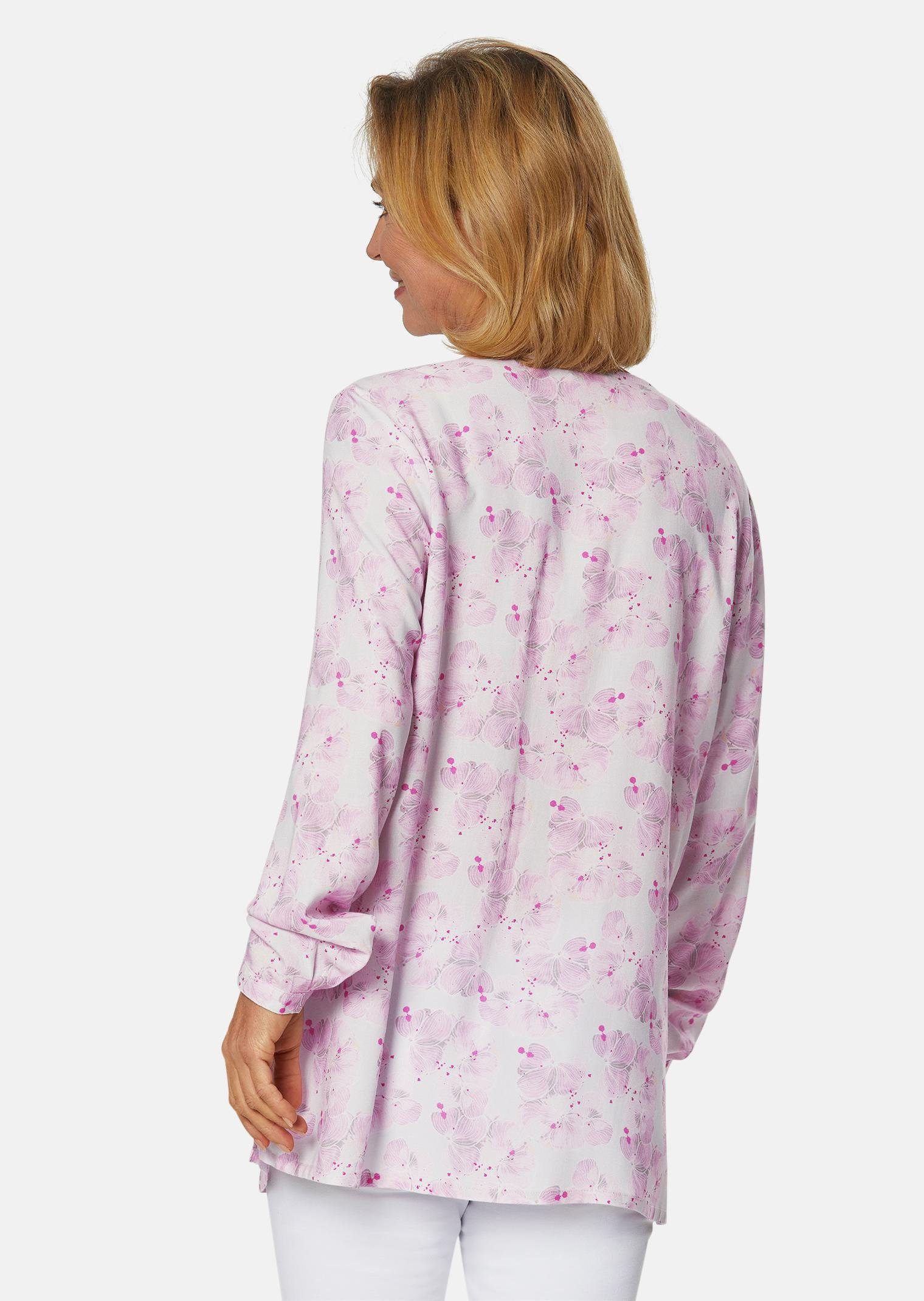 GOLDNER Druckbluse Kurzgröße: