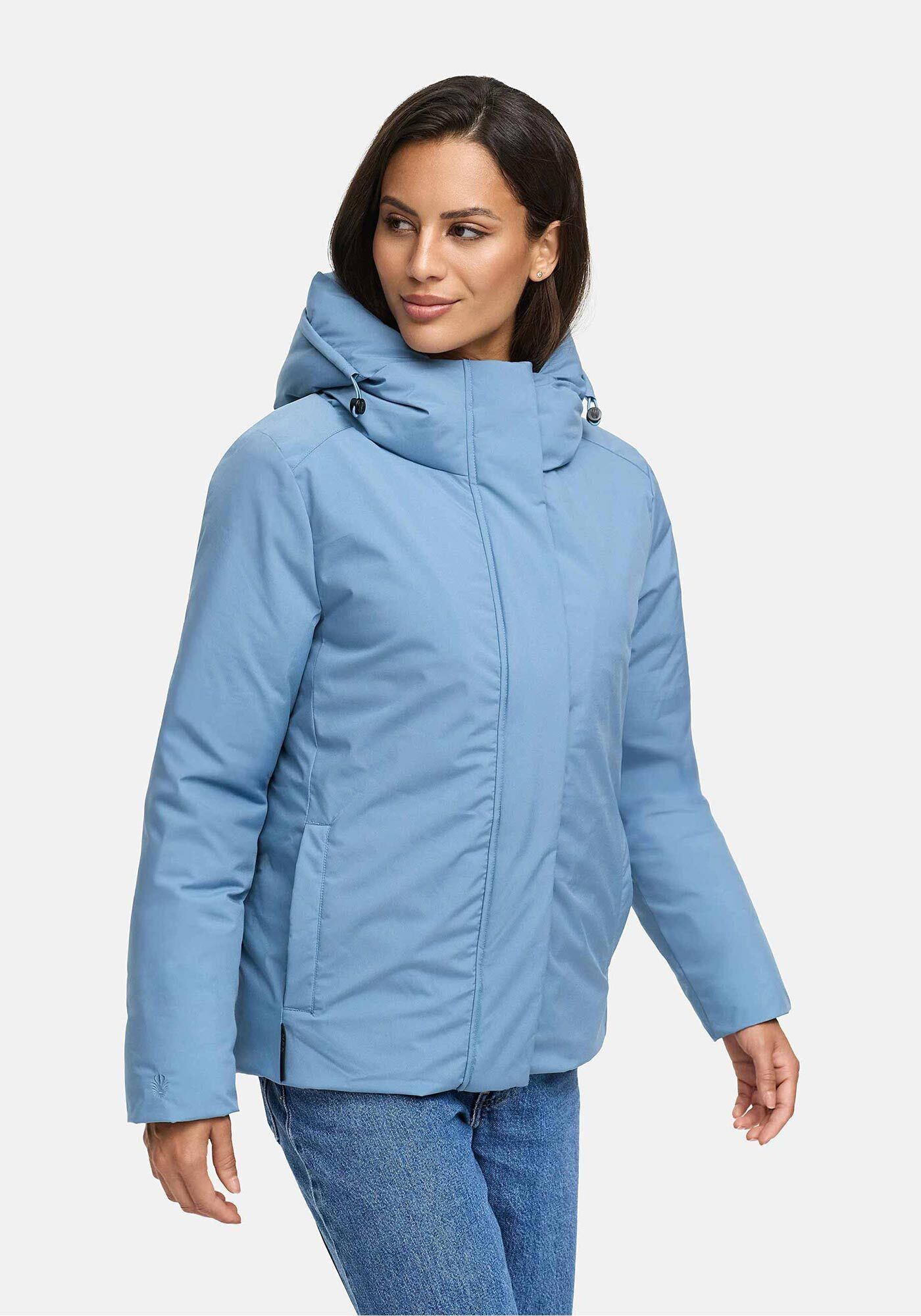 Marikoo Winterjacke Yeminaa warm für den Winter - hinten länger geschnitten