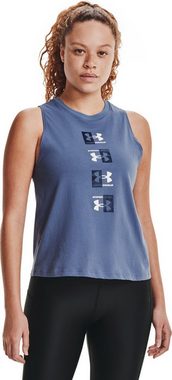Under Armour® Trainingstop LIVE UA REPEAT MUSCLE TANK 470 470 MINERAL BLUE