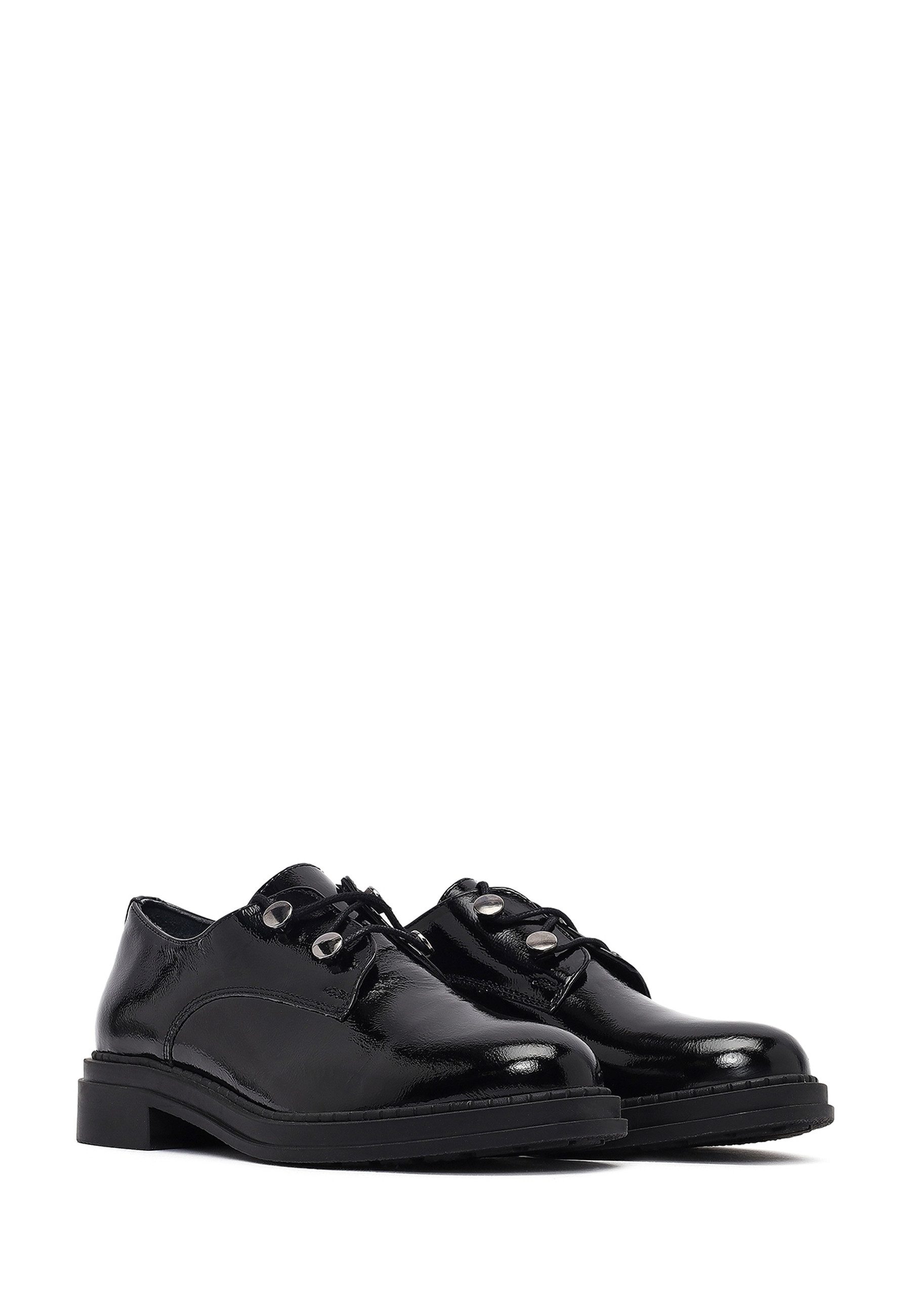 Derimod Leder-Derbyschuhe Schnürschuh