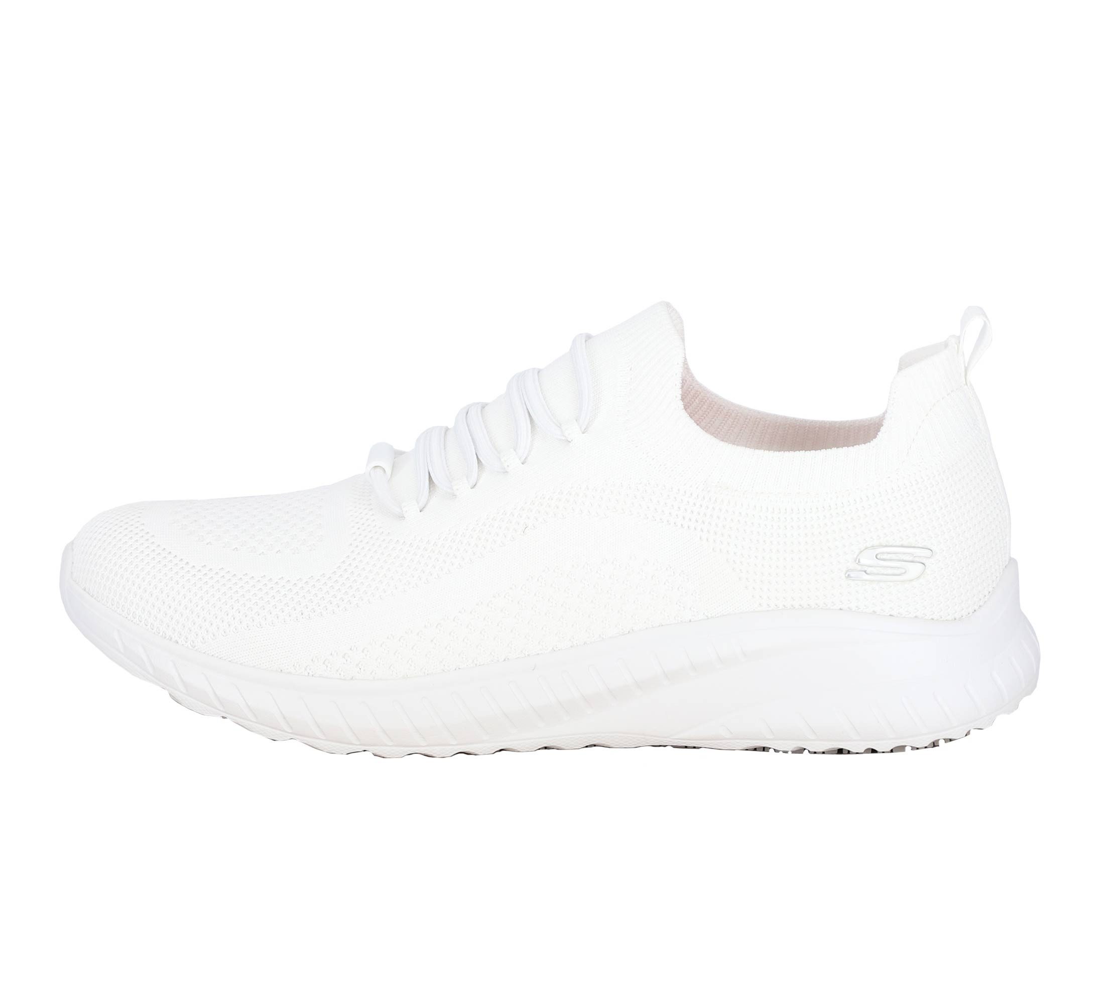 Skechers SQUAD CHAOS OB E FO SR Medizin Berufsschuh - Rutschhemmender Damen Arbeitsschuh EN ISO 20347:2022. Ideal für Medizin, Pflege, Labor und Gastronomie