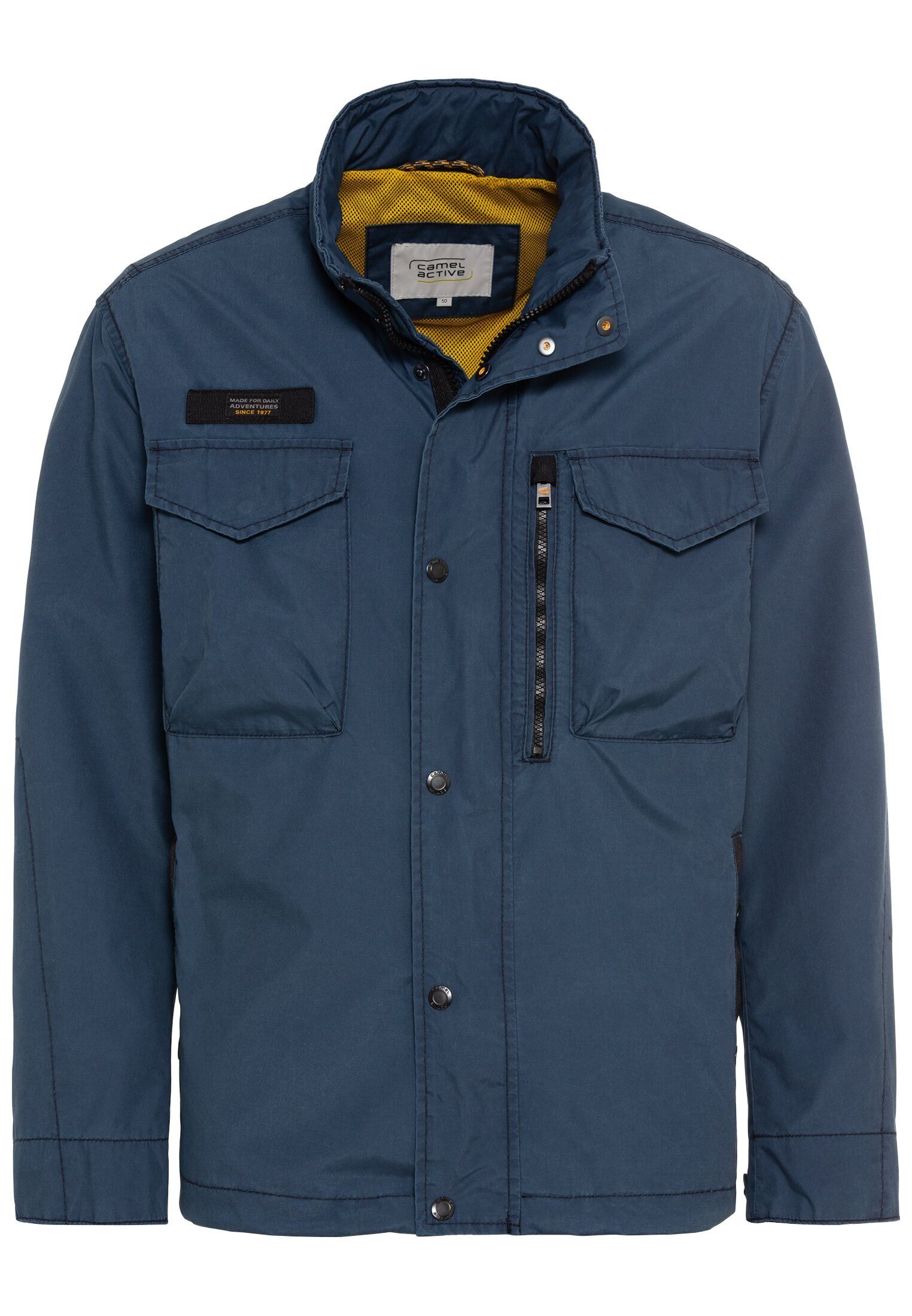 camel active Blouson Leichter Blouson mit Stehkragen