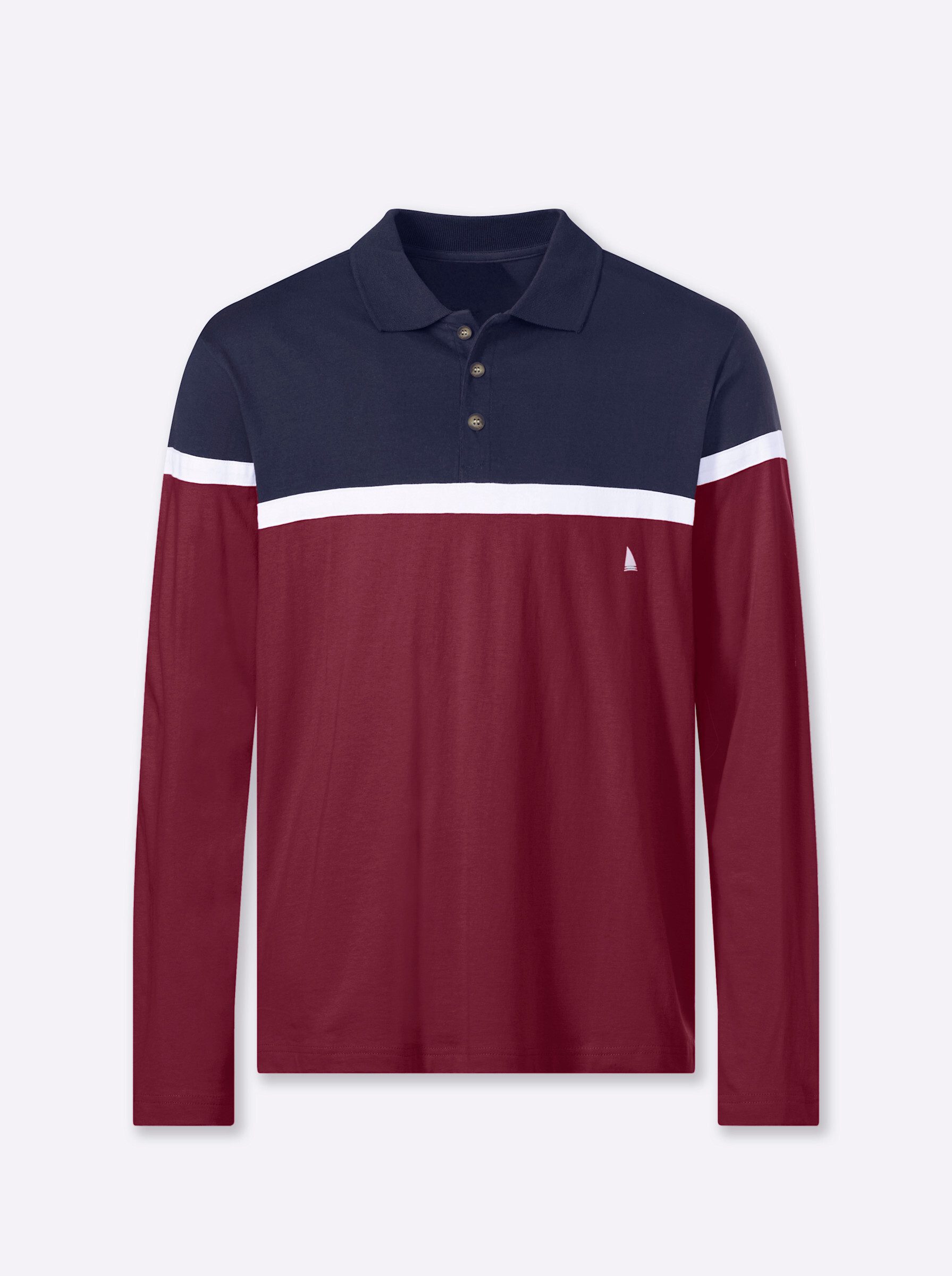 Witt T-Shirt Langarm-Poloshirt Langarm