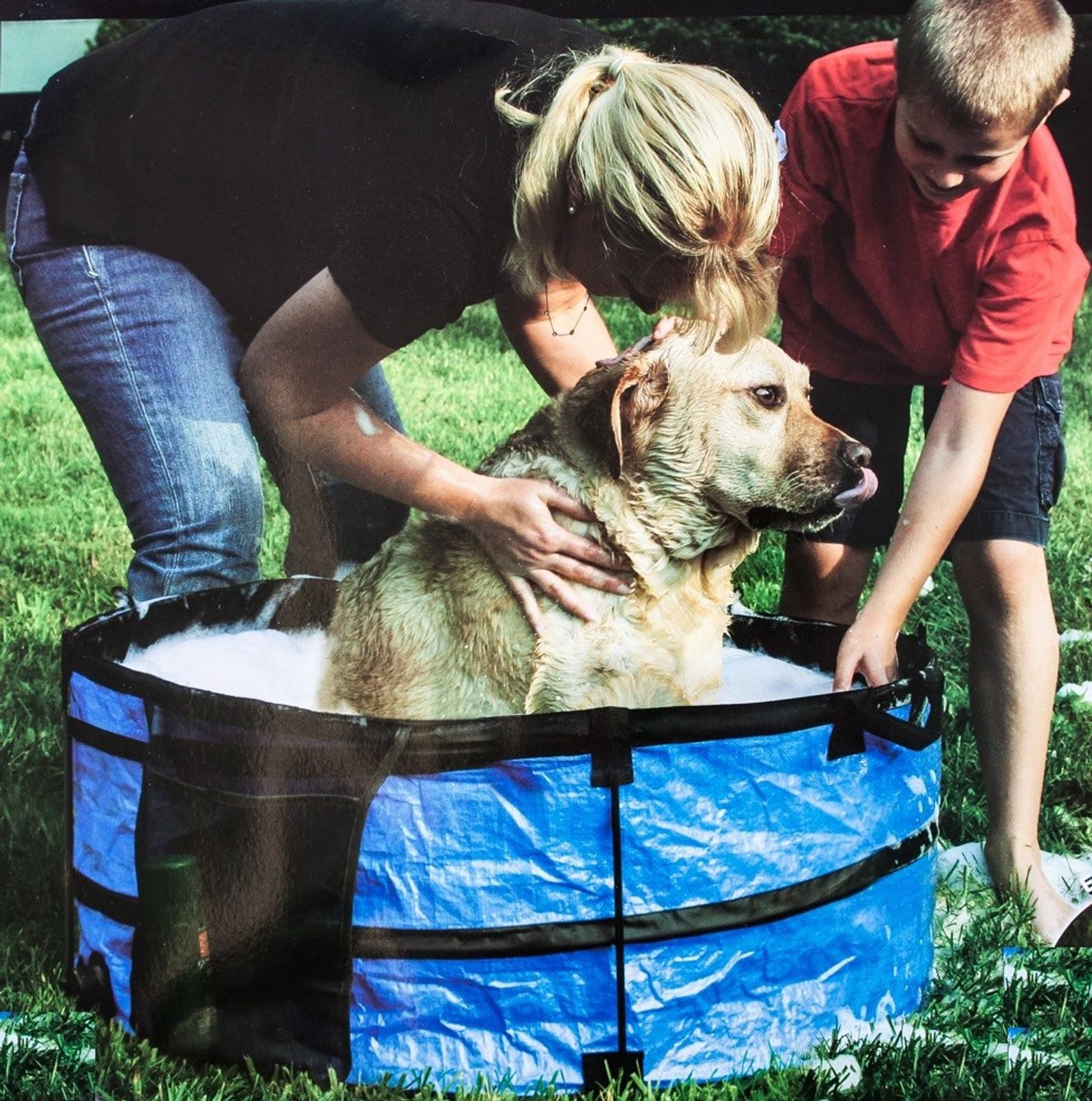 TLW direkt Hundepool Hundepool 70x30cm Badewanne Schwimmbecken Swimmingpool Planschbecken