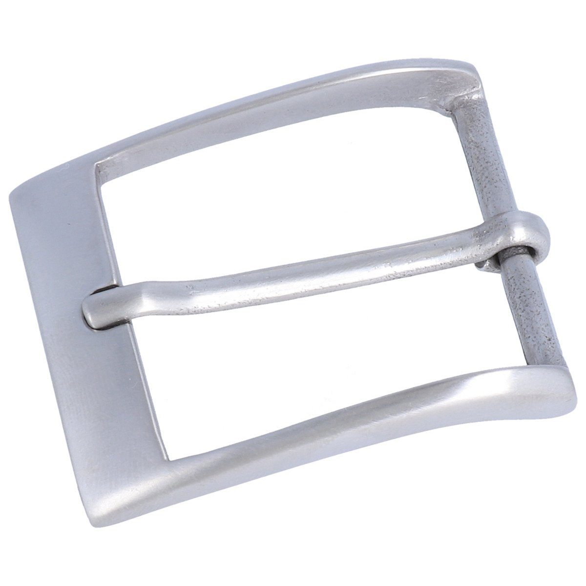 Gürtelschnalle 35mm Edelstahl Silber - Buckle Royan - 335907540020