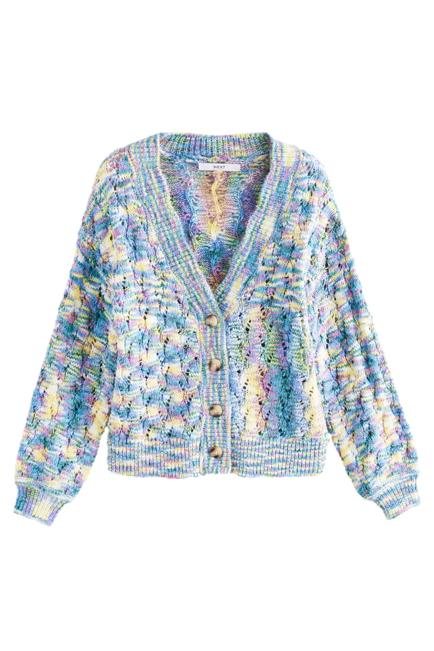 Next Strickjacke Mit Blümchen Stickerei Neu Mit Et Produktbild-Vorschau 5