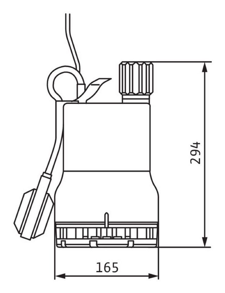 Thumbnail - Wilo Schmutzwasser-Tauchpumpe, Tauchmotorpumpe Drain TM 32/7, 230 V, 50 Hz, 10 bar Nennstrom 1,5 A